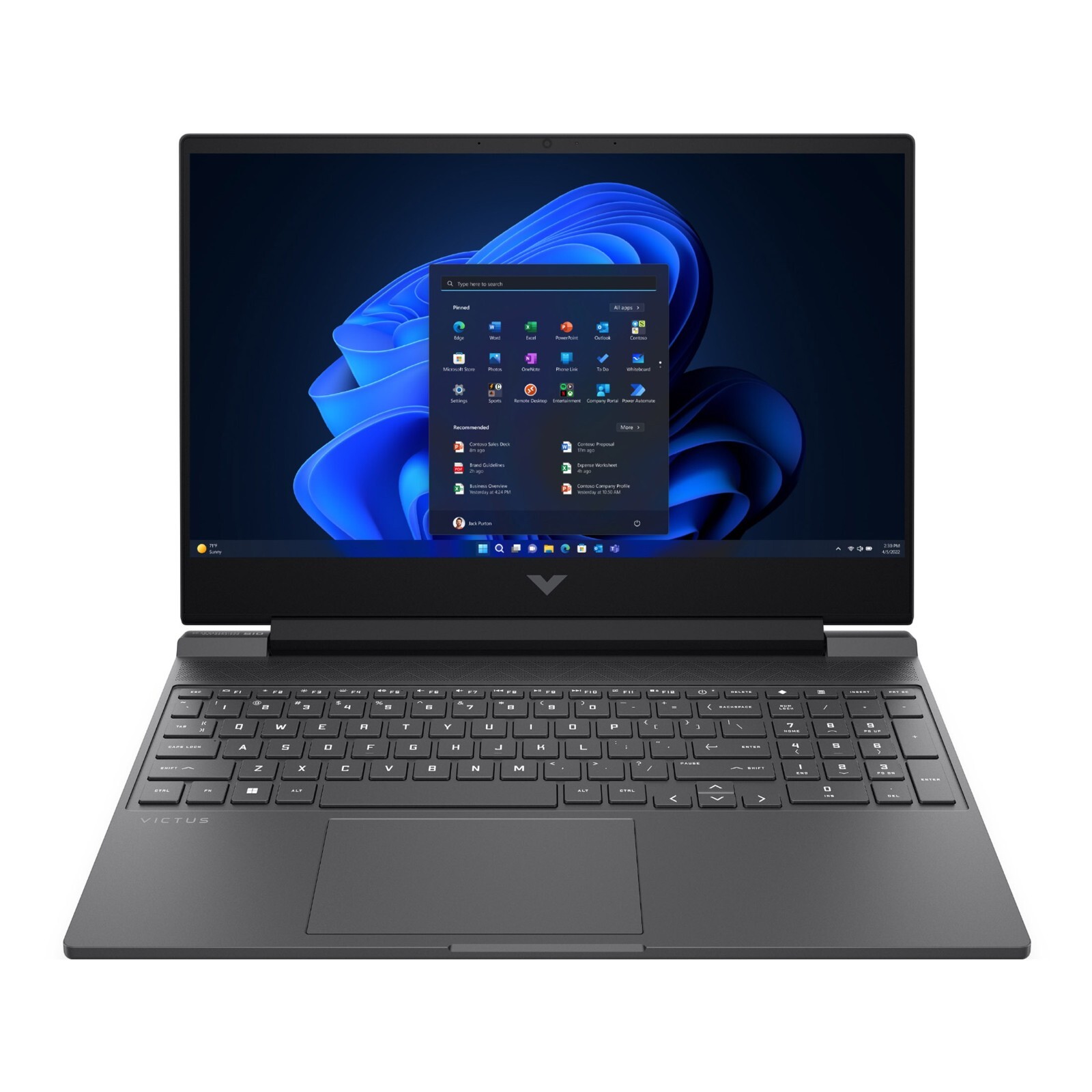 HP Victus 15.6″ (512GB SSD, AMD Ryzen 5 7000 Series, 4.55 GHz, 8GB) Gaming…