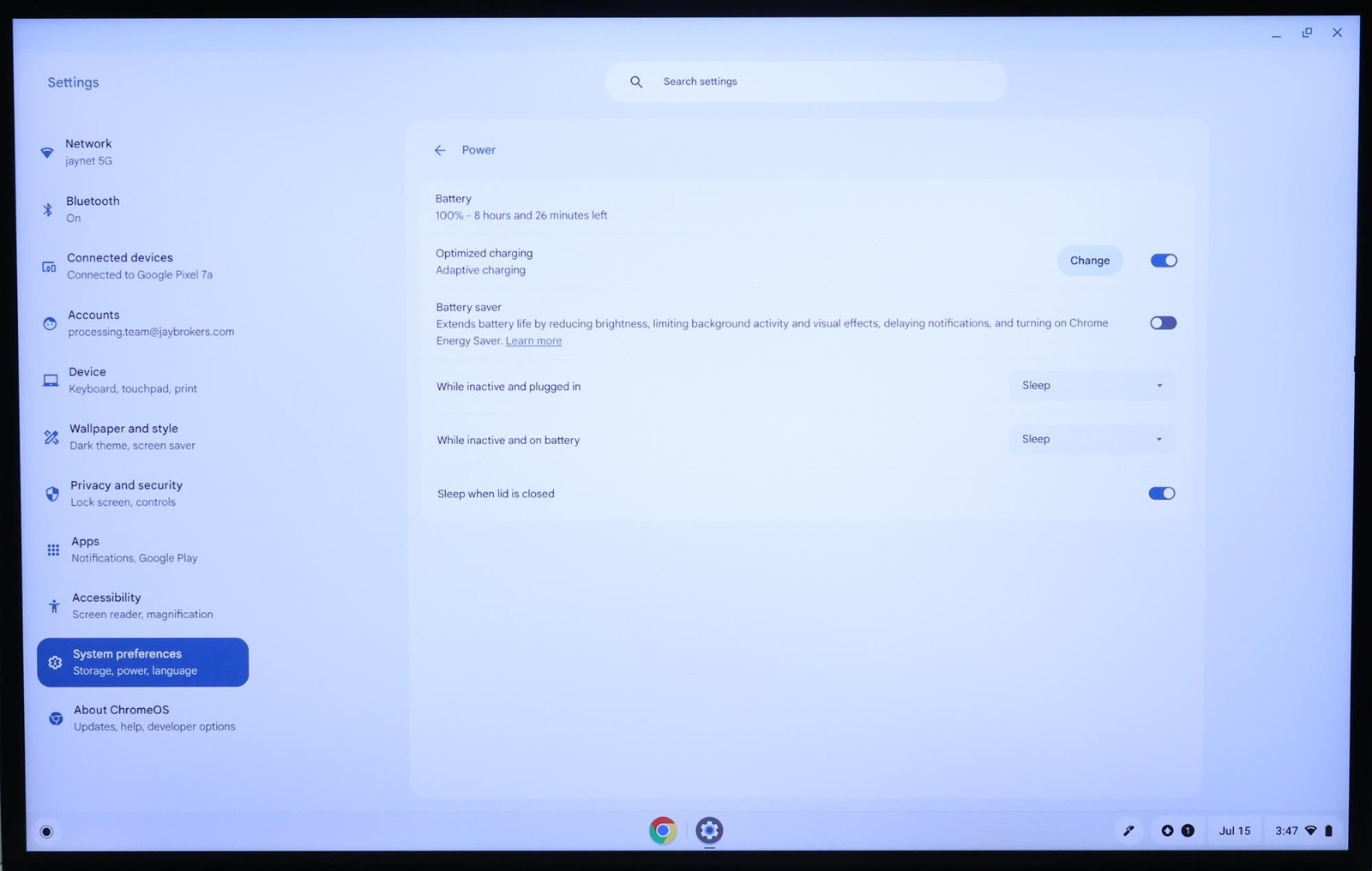 Asus Expertbook CX5403CM Chromebook Plus Core Ultra 5 115U 16GB 256GB 14″