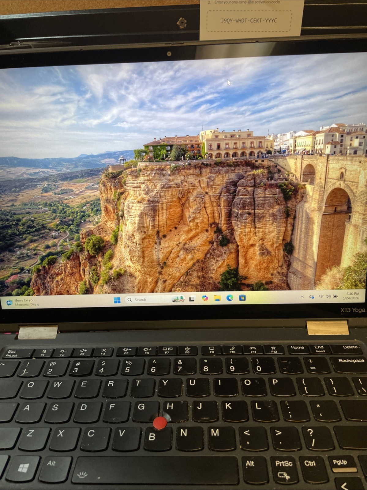 Lenovo ThinkPad X13 Yoga Gen 2 Laptop i5-1145G7 2.6GHz 500GB SSD 8GB RAM WIN 11