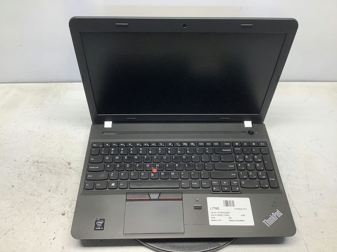 Lenovo ThinkPad E550 Intel i3-4005U 1.7GHz 4 GB NO HDD