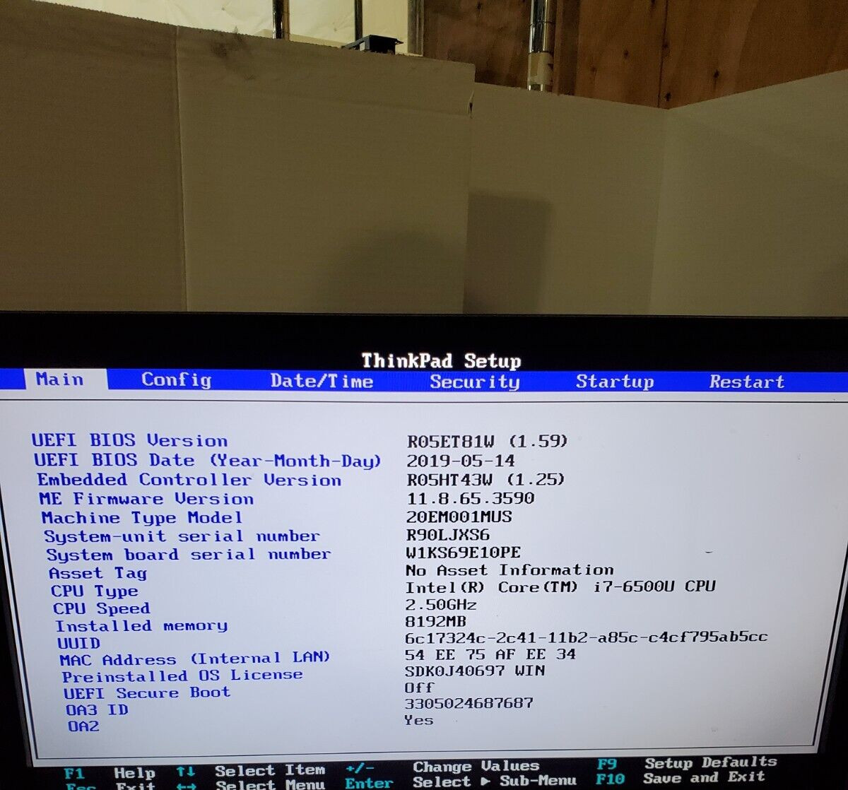 Lenovo ThinkPad Yoga 460 i7-6500U 2.5GHz 8GB No HDD/SSD. No LCD! Boots! #69