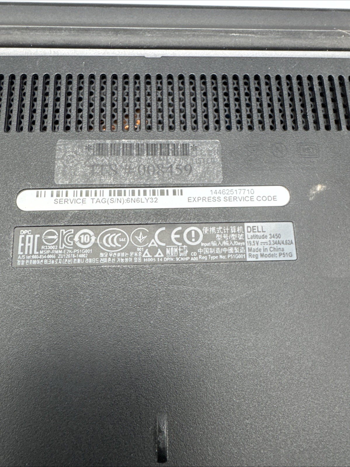 Dell Latitude 3450 14.0″ Intel Celeron 3205U 16GB 256GB, For Parts