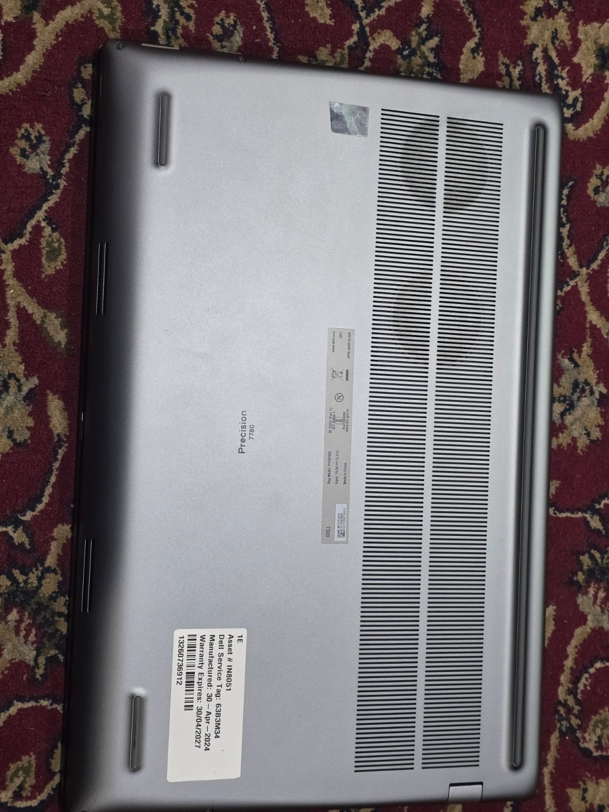 Dell Precision 7780 17.3 i9-13950HX 64GB 2.5TB SSD RTX 3500
