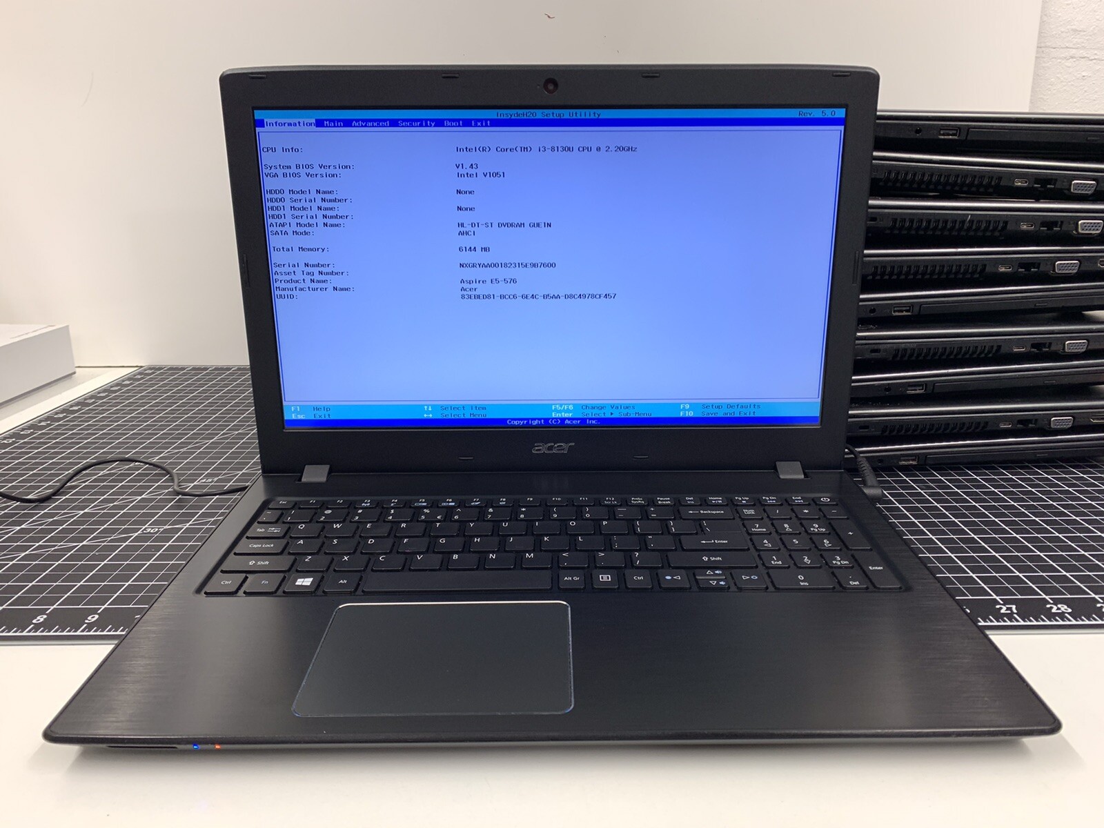 Acer Aspire E15 (E5-567-392H) 15.6” Intel UHD Core i3 8th Gen | 6GB RAM | #T403