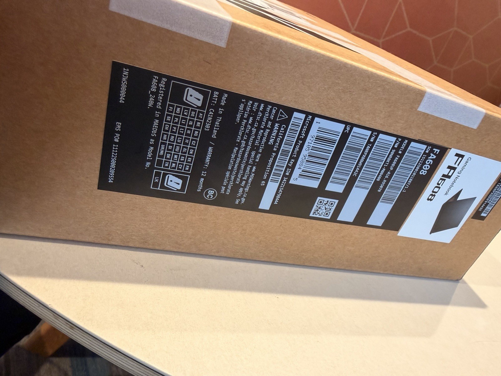 ASUS TUF Gaming A16 16″ Ryzen 9 270 32GB RAM 1TB SSD RTX 5070 Win 11H