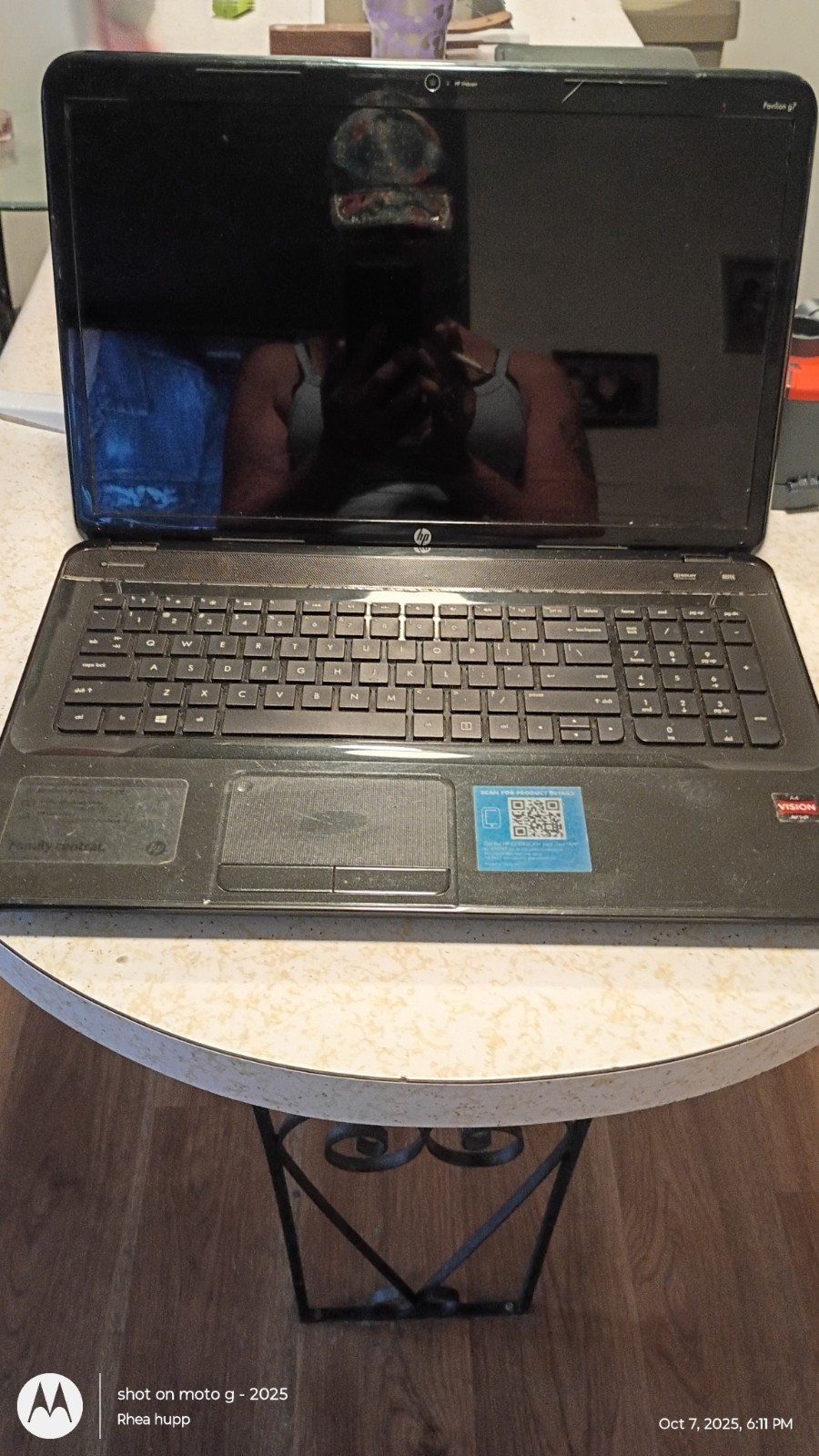 HP Pavilion M6 1035DX Vision AMD Windows 8 Laptop Black Unit Only No HDD