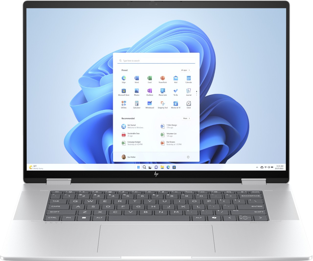 HP ENVY x360 16-ac0023dx 2-in-1 – 16″ Touch, Intel Core Ultra 7 16GB RAM 1TB SSD