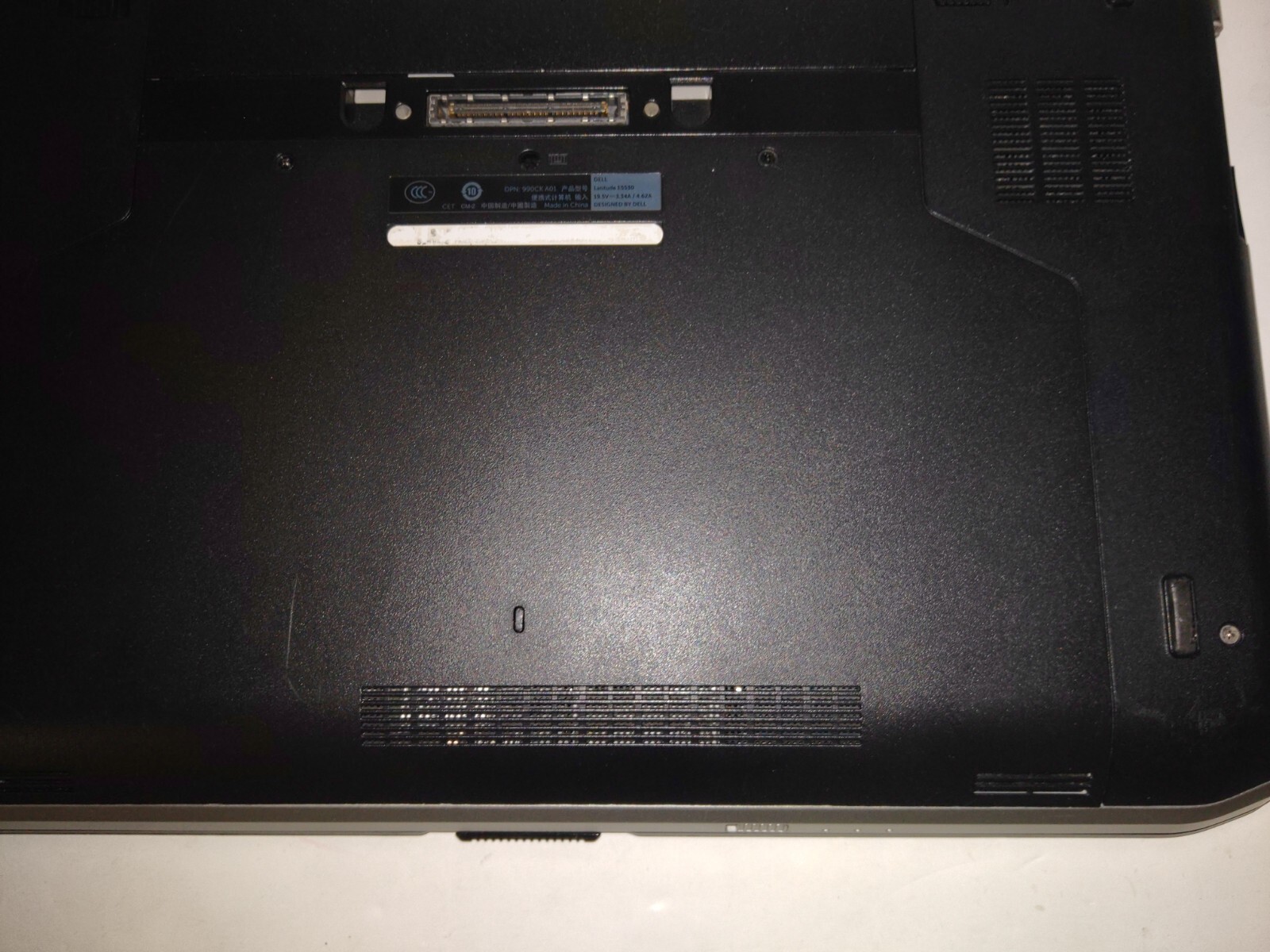 Dell Latitude E5530 Intel i3-3110M 2.40Ghz 8GB Ram 500GB HDD No Charger No OS