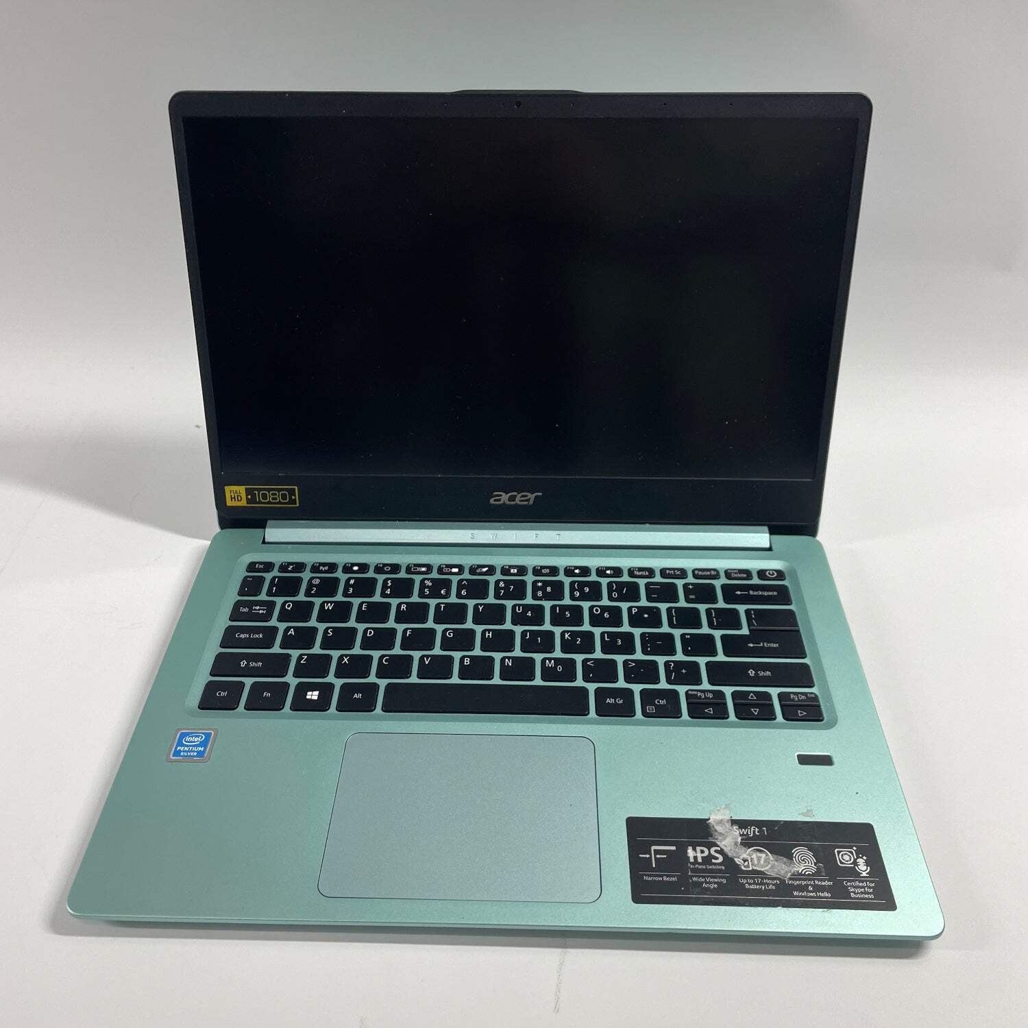 Broken Acer Swift 3 N17W6 14″ itel pentium 6GB RAM 256GB NO OS AND NO CHARGER