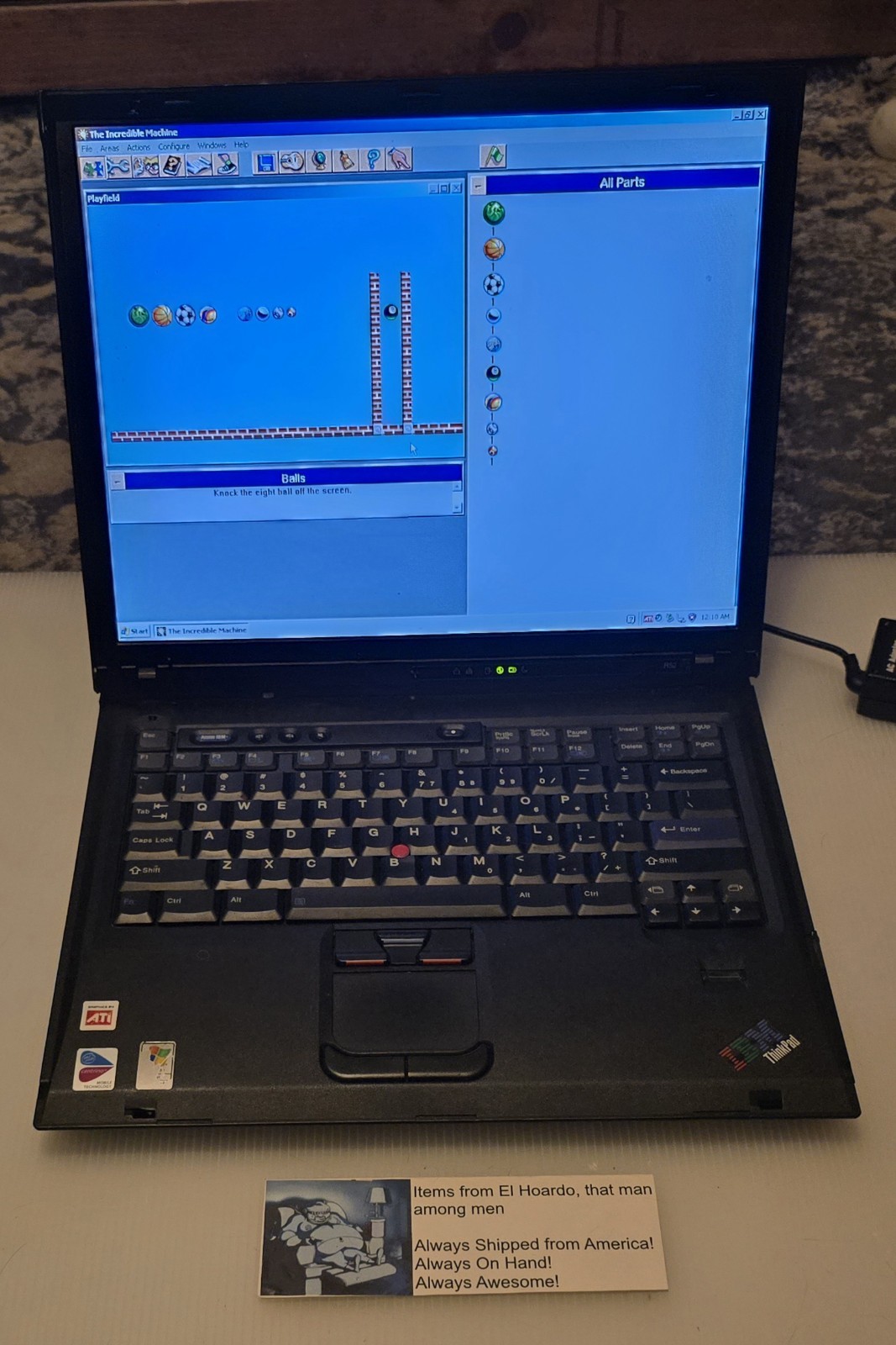 IBM Thinkpad R52 1GB Ram 60GB HDD 1.73 Ghz Pentium M Windows XP ATI Radeon X300