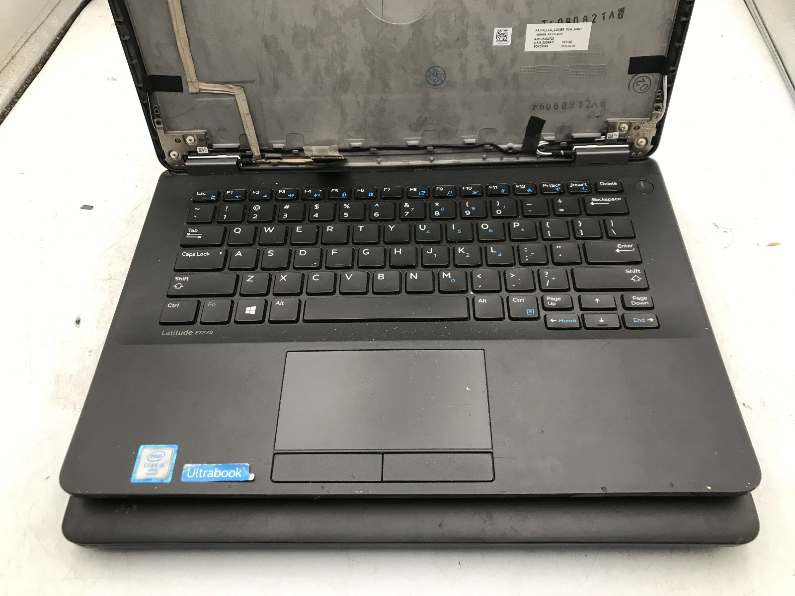 DELL LATITUDE E7270 – LOT OF 2 -FOR PARTS/REPAIR- INTEL I5 6TH GEN – NO RAM – BB