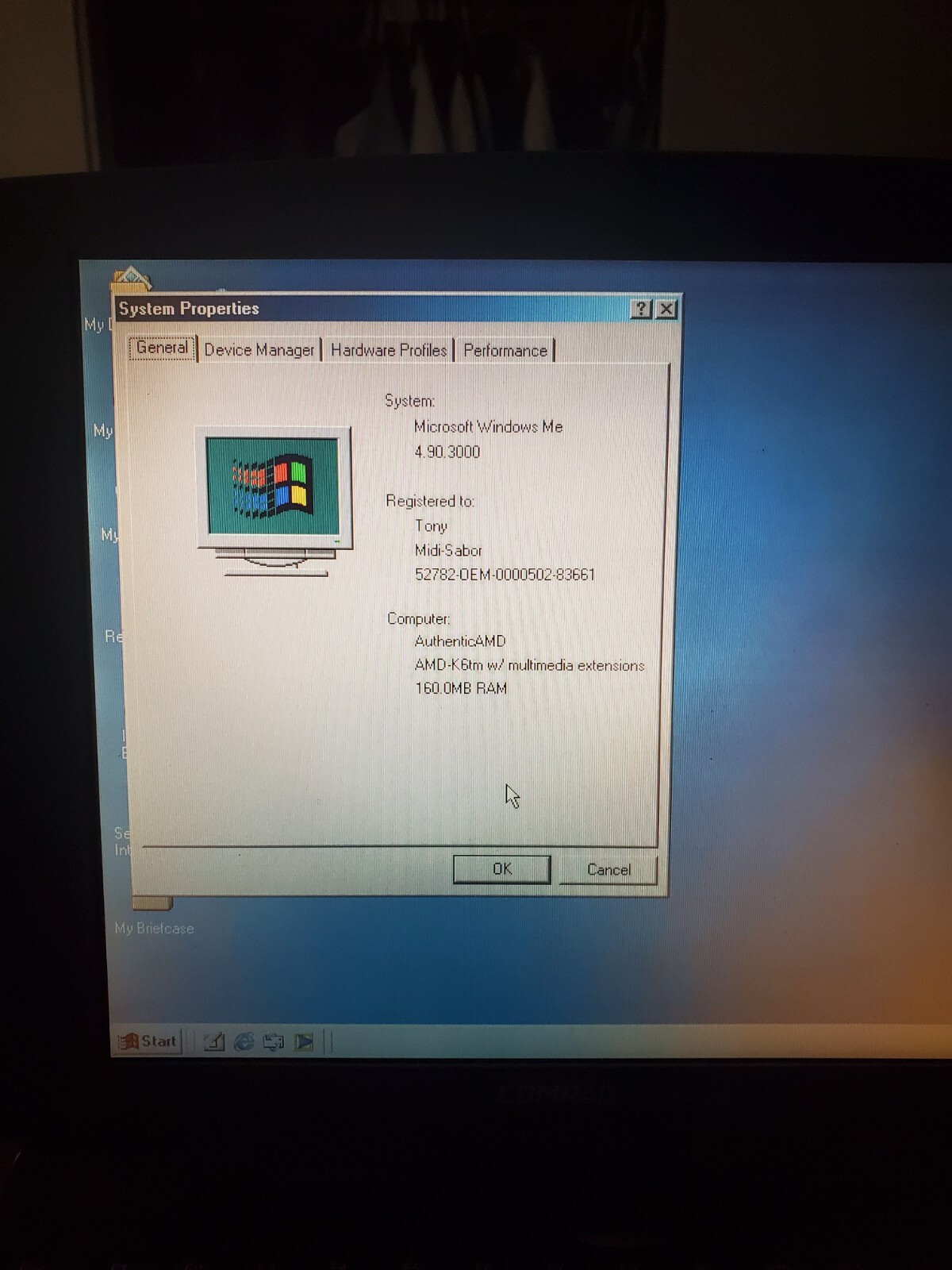 Compaq Presario 1235