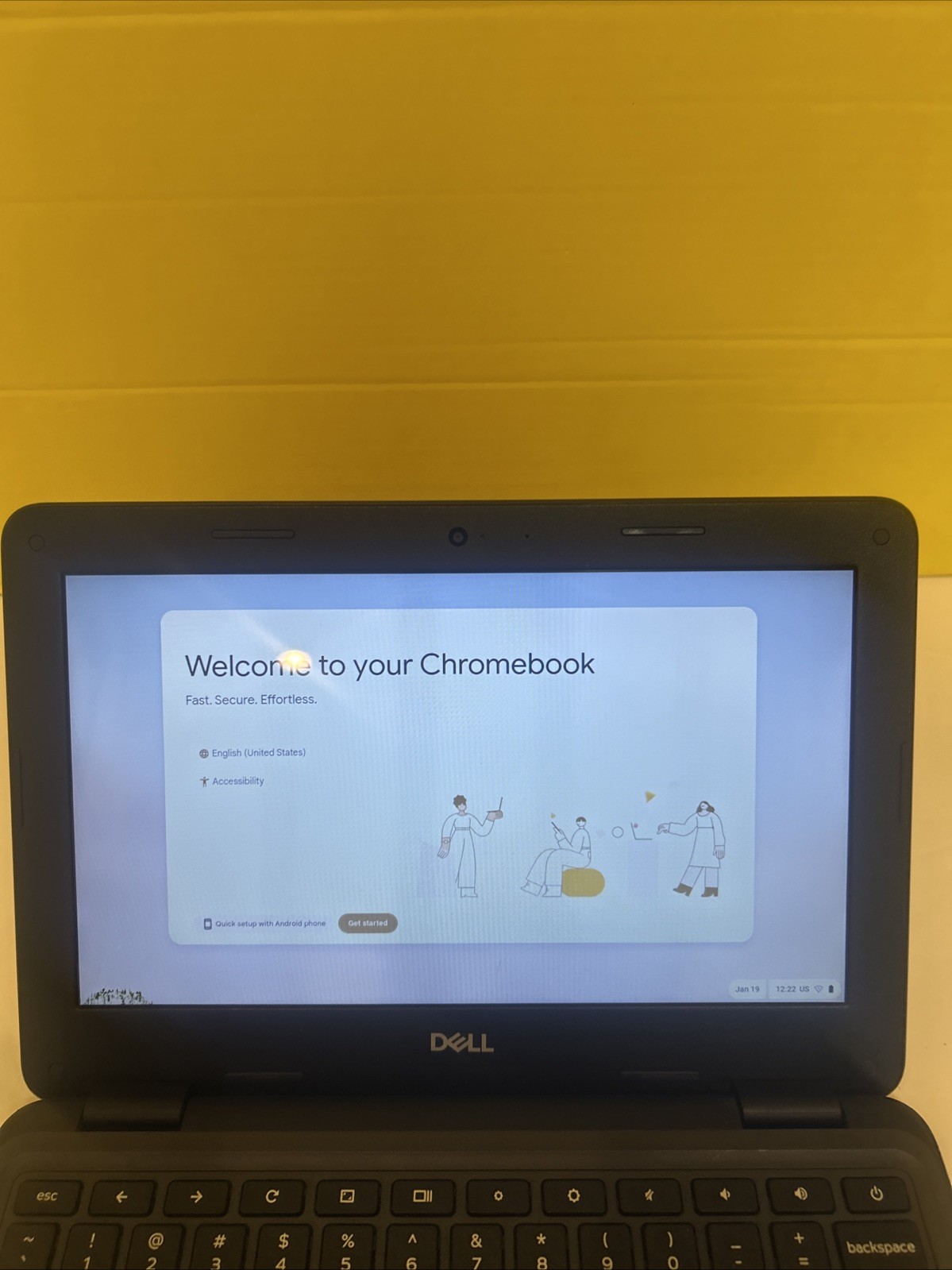 Dell Chromebook 3100 Touchscreen – Fully Functional – Screen Blemishes –