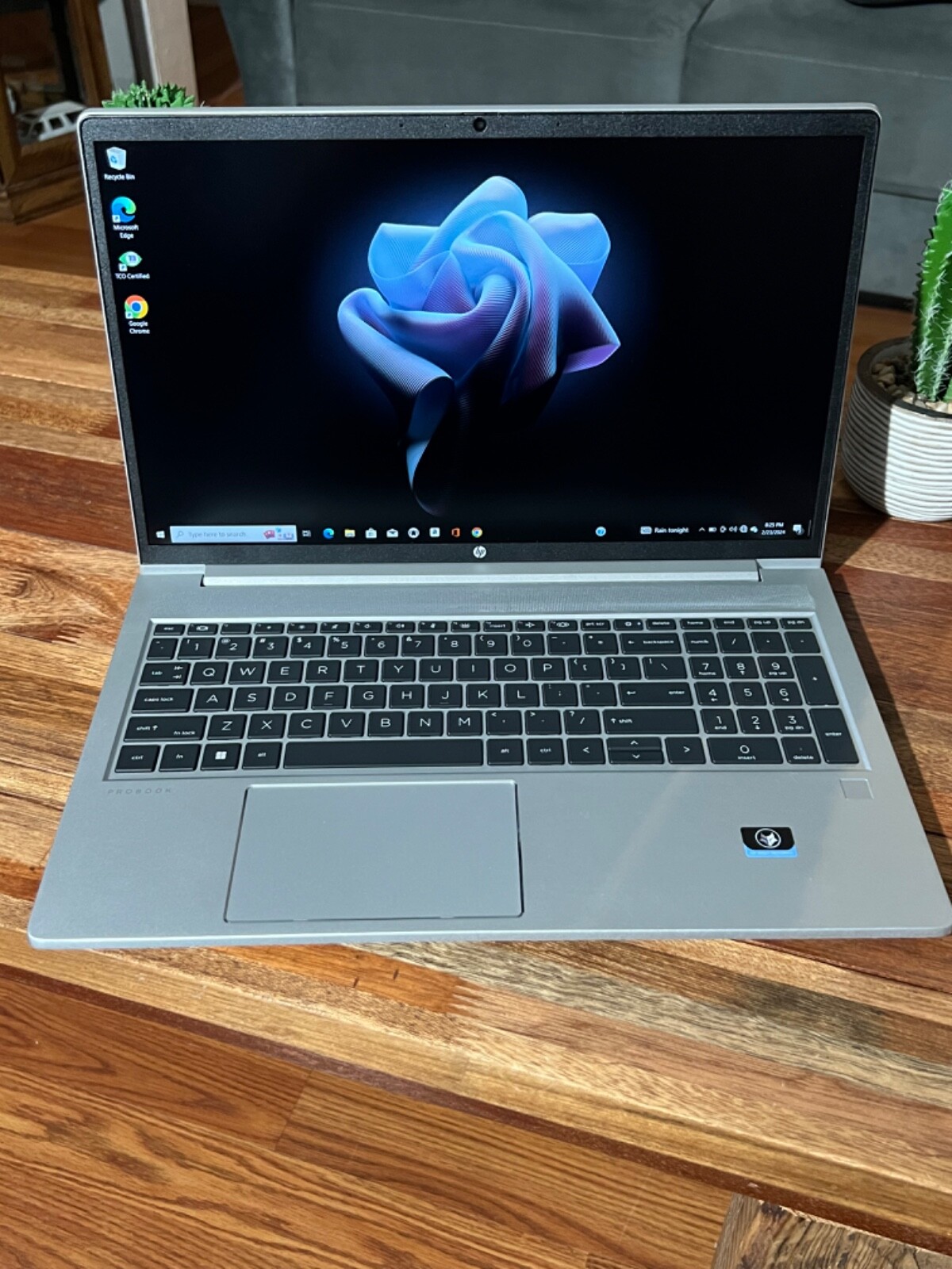 HP ProBook 455 G9 Business Laptop, 15.6″ FHD (1920 x 1080) AMD Ryzen 5 5625U 8GB