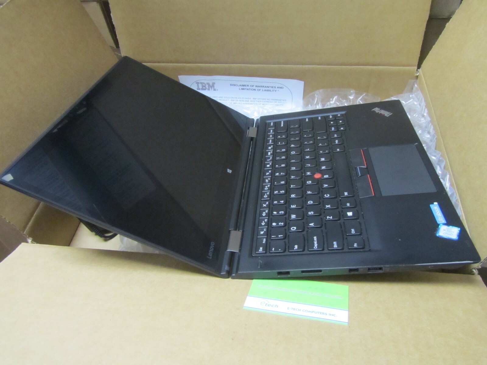 ThinkPad X1 Yoga i5-6300U 8GB RAM 256GB SSD, 14″ WQHD 2560×1440 Touch Screen PEN
