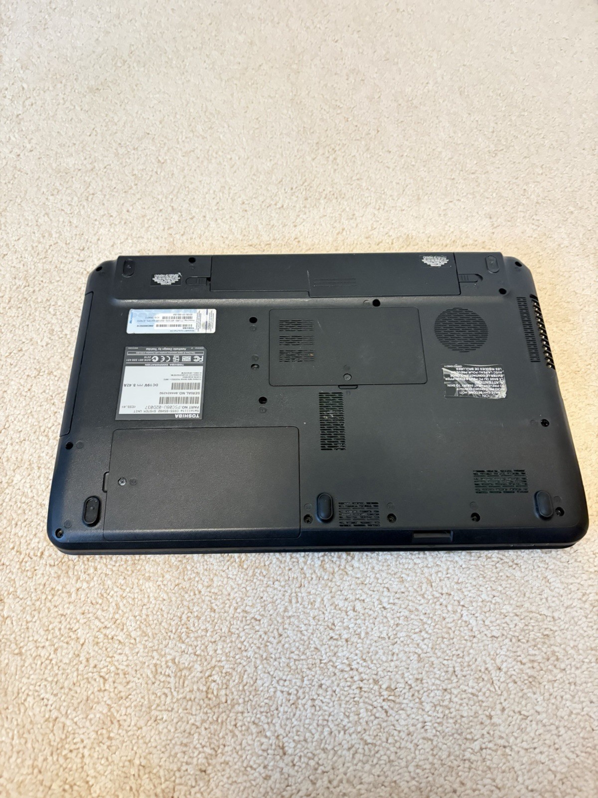Toshiba Satellite C655 15.6in Intel Celeron 2.20GHz Linux Mint