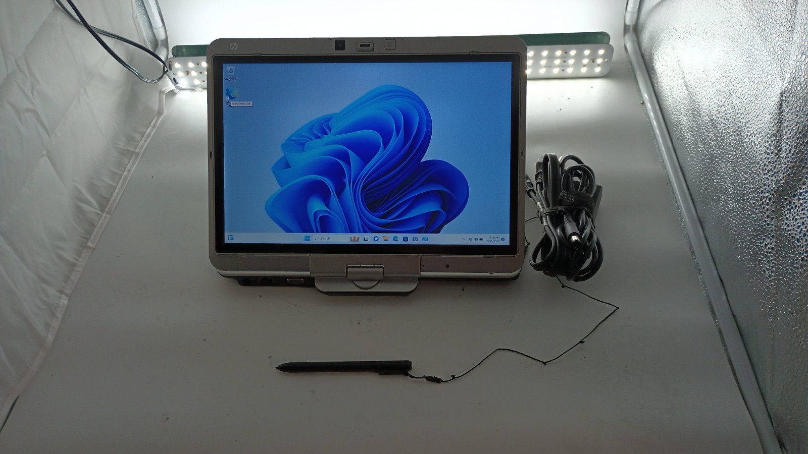 E001 EliteBook 2760p 2in1 w/charger&Stylus.i5-2520M.8GB.320GB HDD.12″Touch.W11