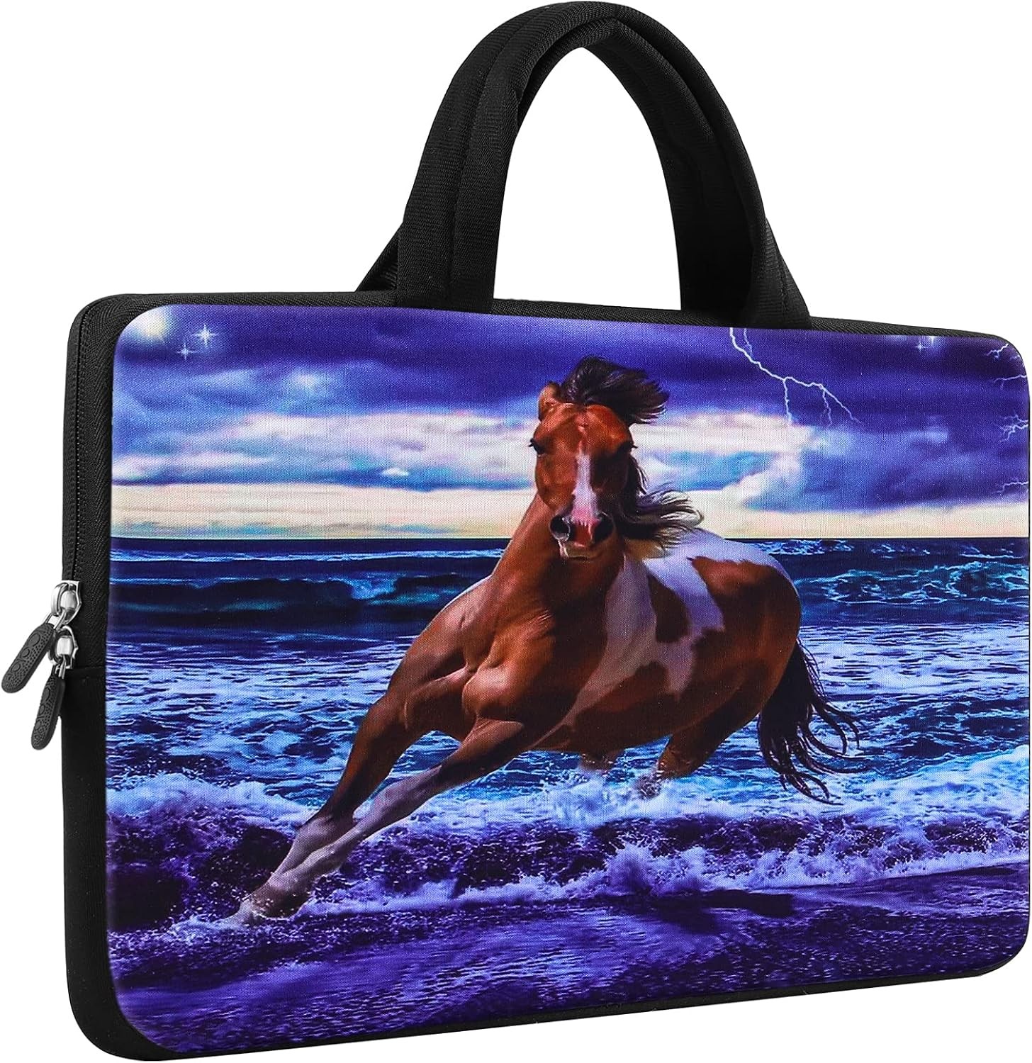 Laptop Sleeve Case for 14-15.6 inch Chromebooks, Soft Neoprene Bag with Handle,