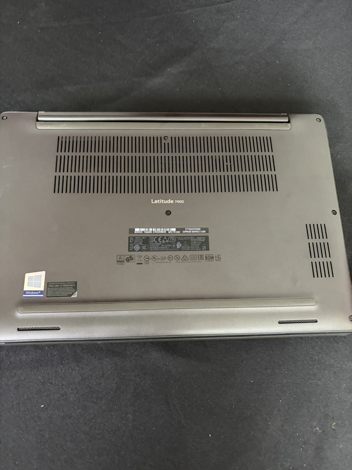 Dell Latitude 7400 I7 8th Gen, 16GB RAM, 256GB M2, W11 Pro, *REFRESHED* laptop