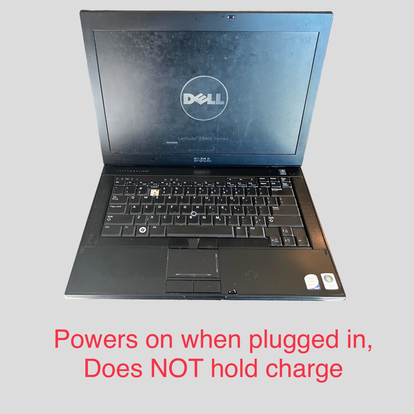 Dell Latitude E6400 Intel Core 2 Duo P9500 2.53GHz 4GB RAM 64 BIT HDD (AS IS)