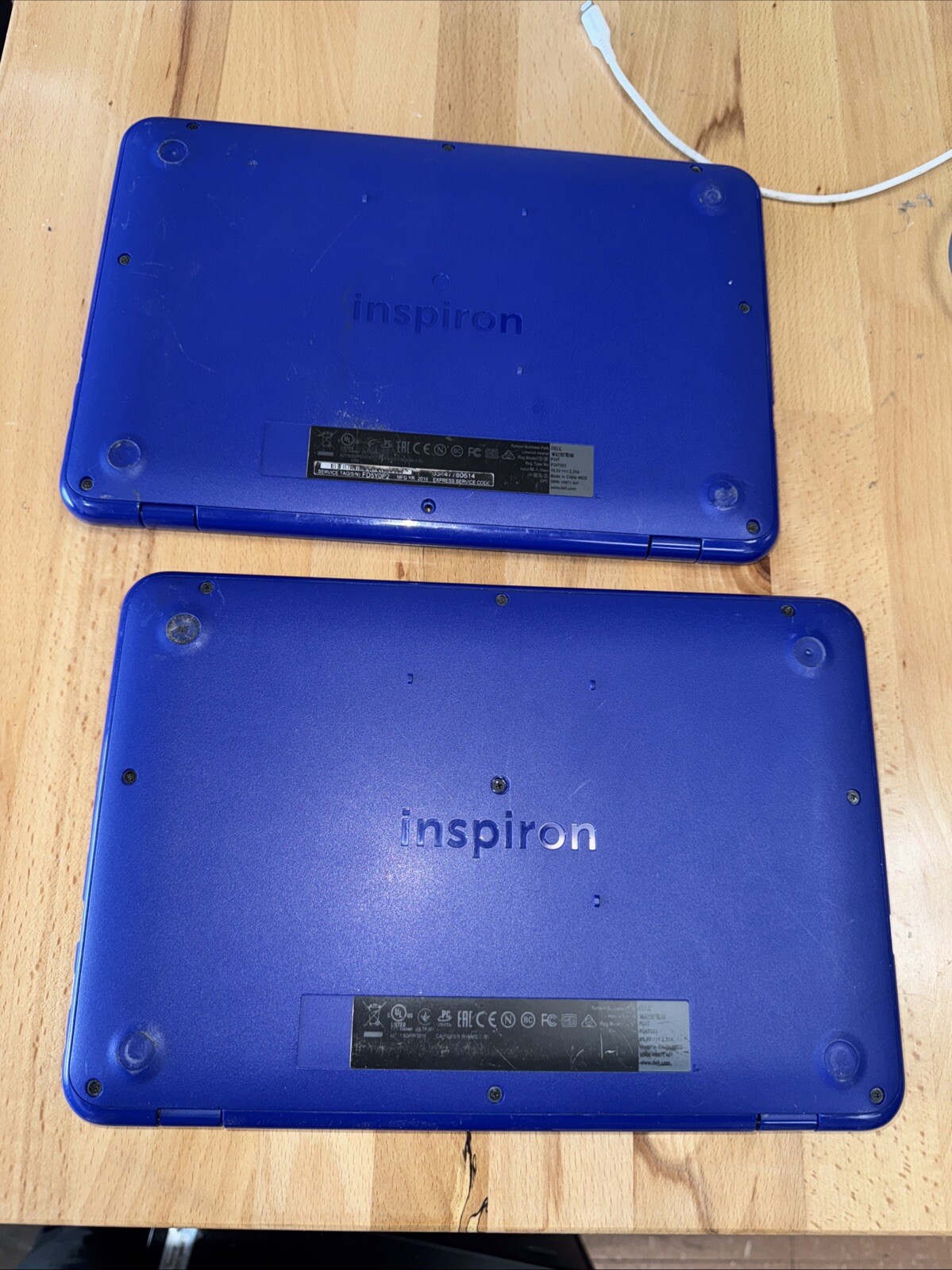 Please Read!! X2 Dell Inspiron P24T Blue 11.6″