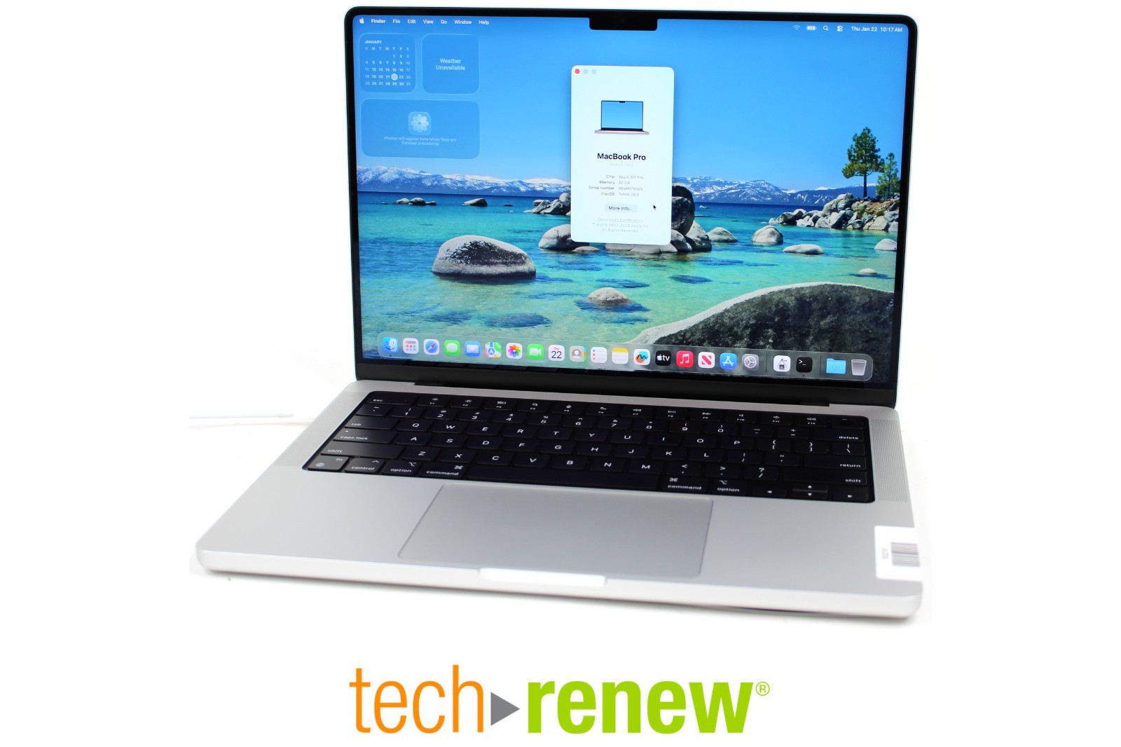 14″ 2021 Apple MacBook Pro A2442, M1 Pro, 1TB/16GB, macOS, Battery Issue
