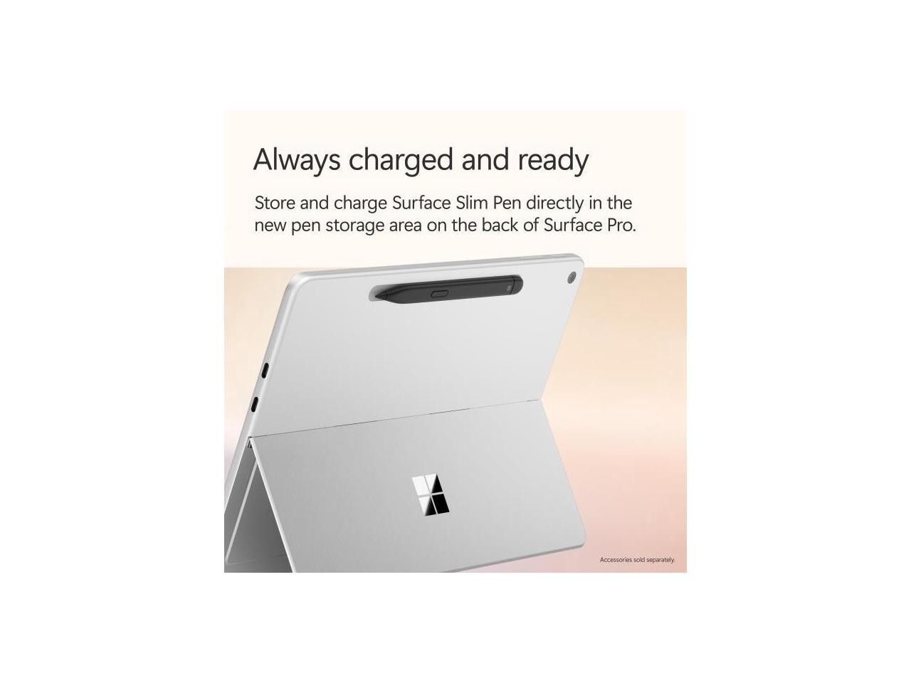 Microsoft 12″ Surface Pro Copilot+ PC, Snapdragon X Plus 8-Core, 16GB RAM, 256GB