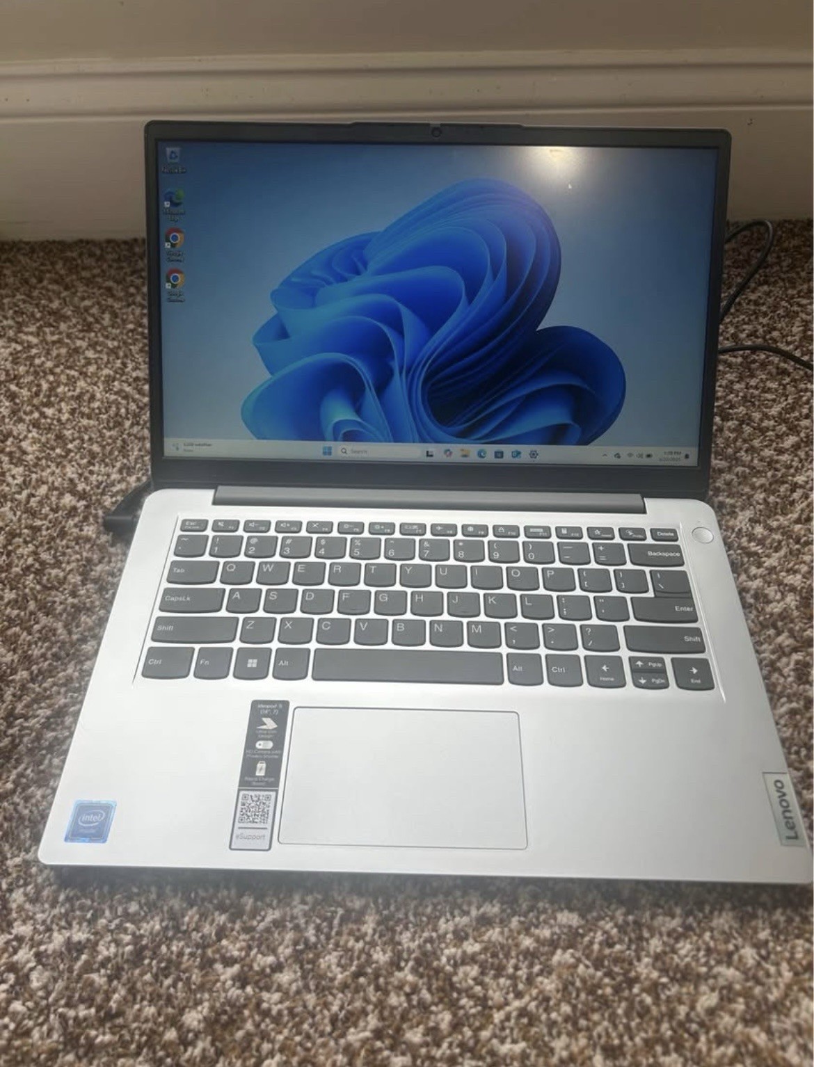 Lenovo IdeaPad 1 14IJL7 Laptop Intel N4020 4GB RAM 64GB eMMC 14″ Cloud Grey Win…