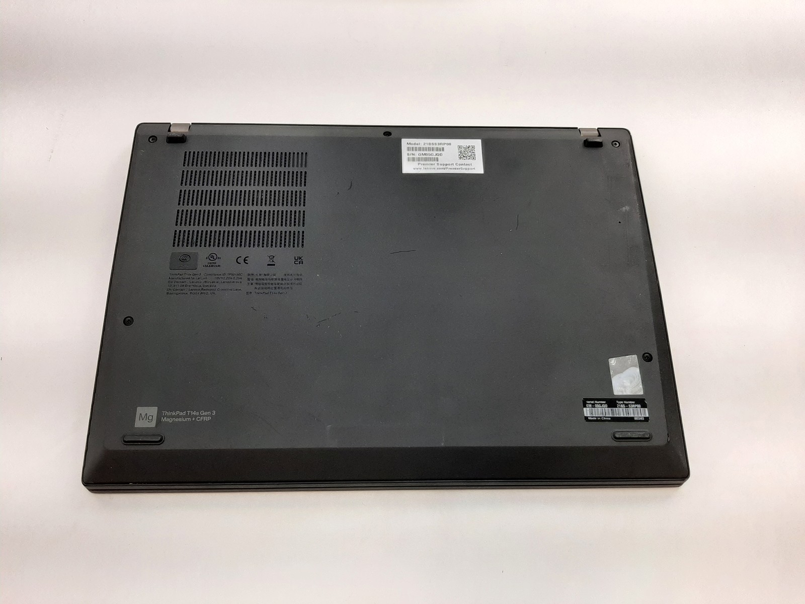 Lenovo ThinkPad T14s Gen 3 i5-1250P 1.70GHz 16GB RAM 256GB NVMe No AC 02 C4*140