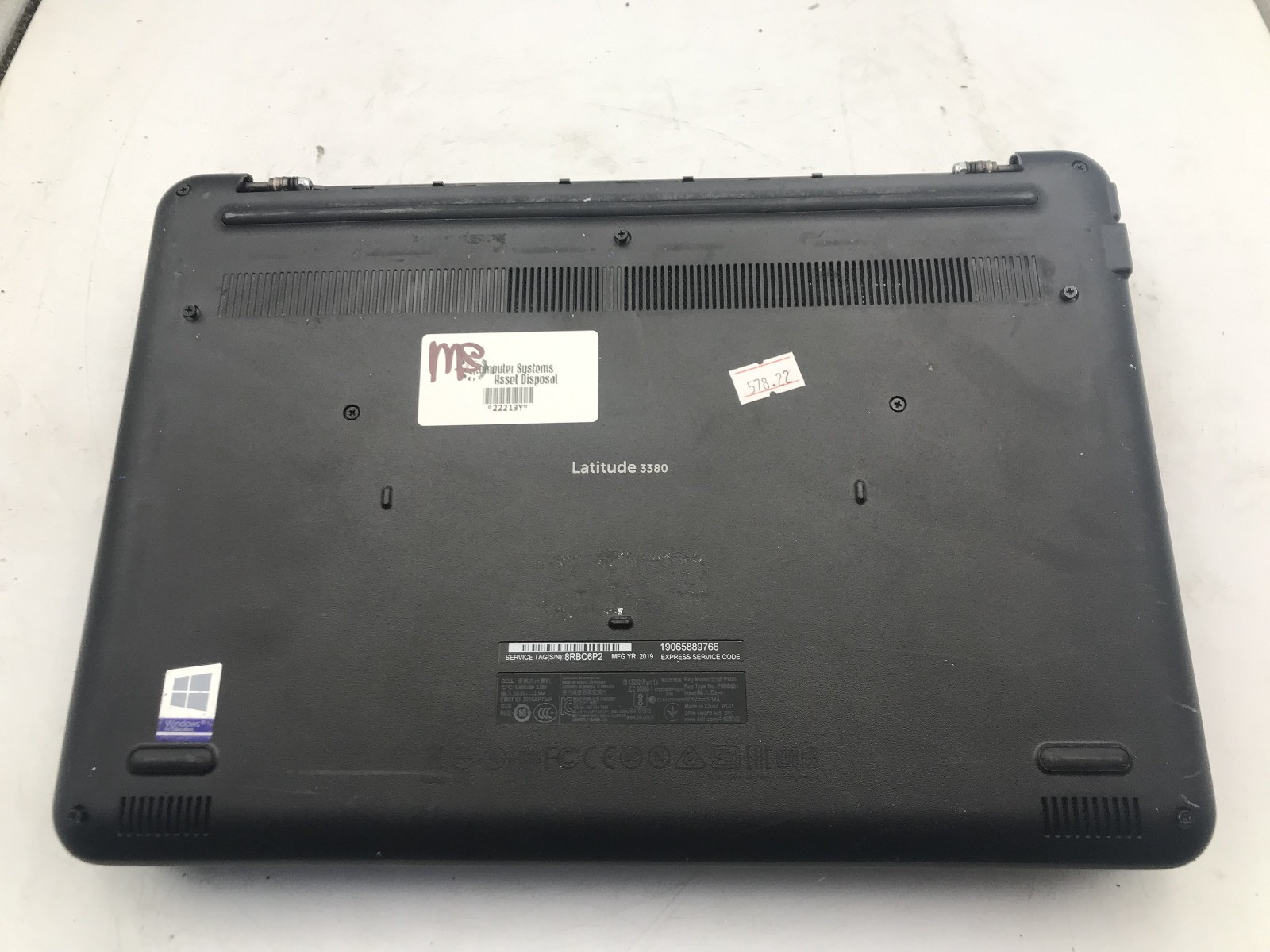 DELL LATITUDE 3380 – LOT OF 2 – BIOS LOCKED – INTEL I5 7TH GEN – NO RAM -READ-BB