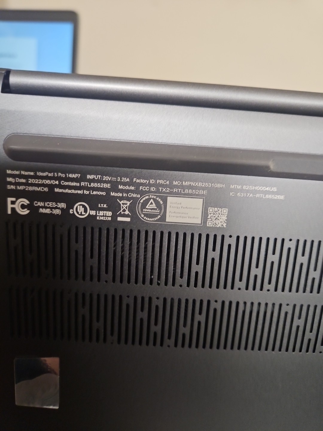 Lenovo Ideapad 5i Pro (14″.7)i5,1tb Ssd,8gb,w11home, U2