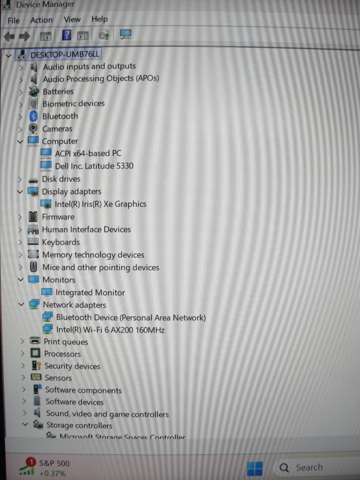 Dell Latitude 5330 13.3″FHD Touch Core i7-1265U 1.8GHz 32GB RAM 512GB SSD +PA