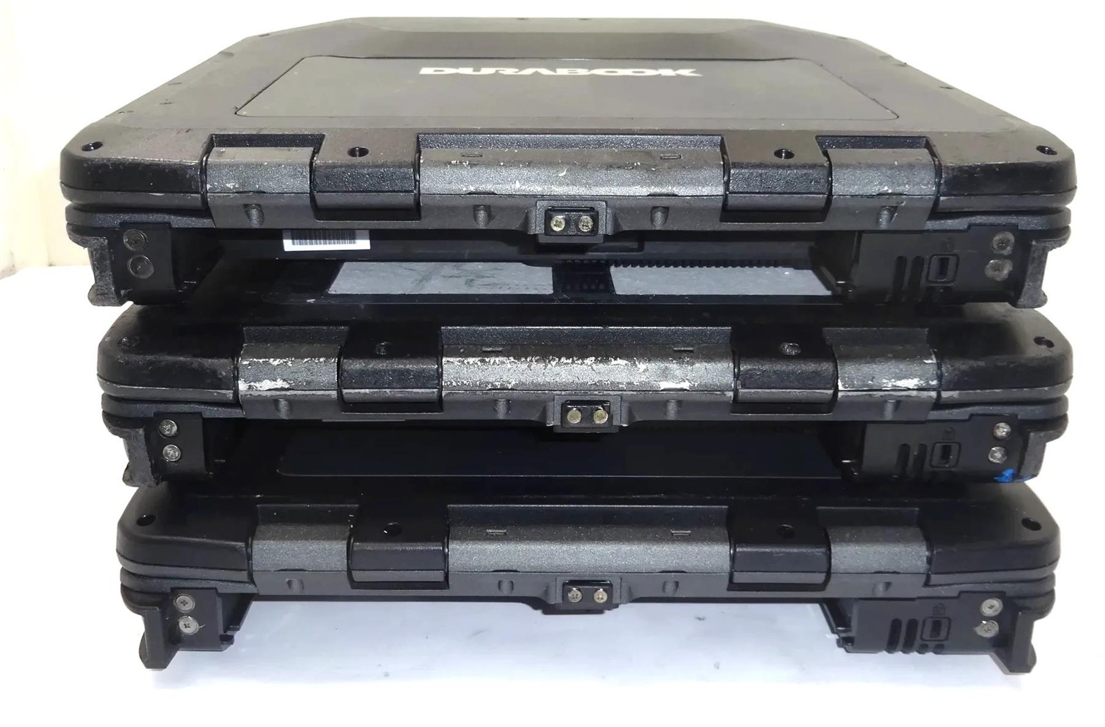 Lot of 3 Durabook R8300 Rugged Core i5-7200U 2.50GHz 4GB No HD Laptop