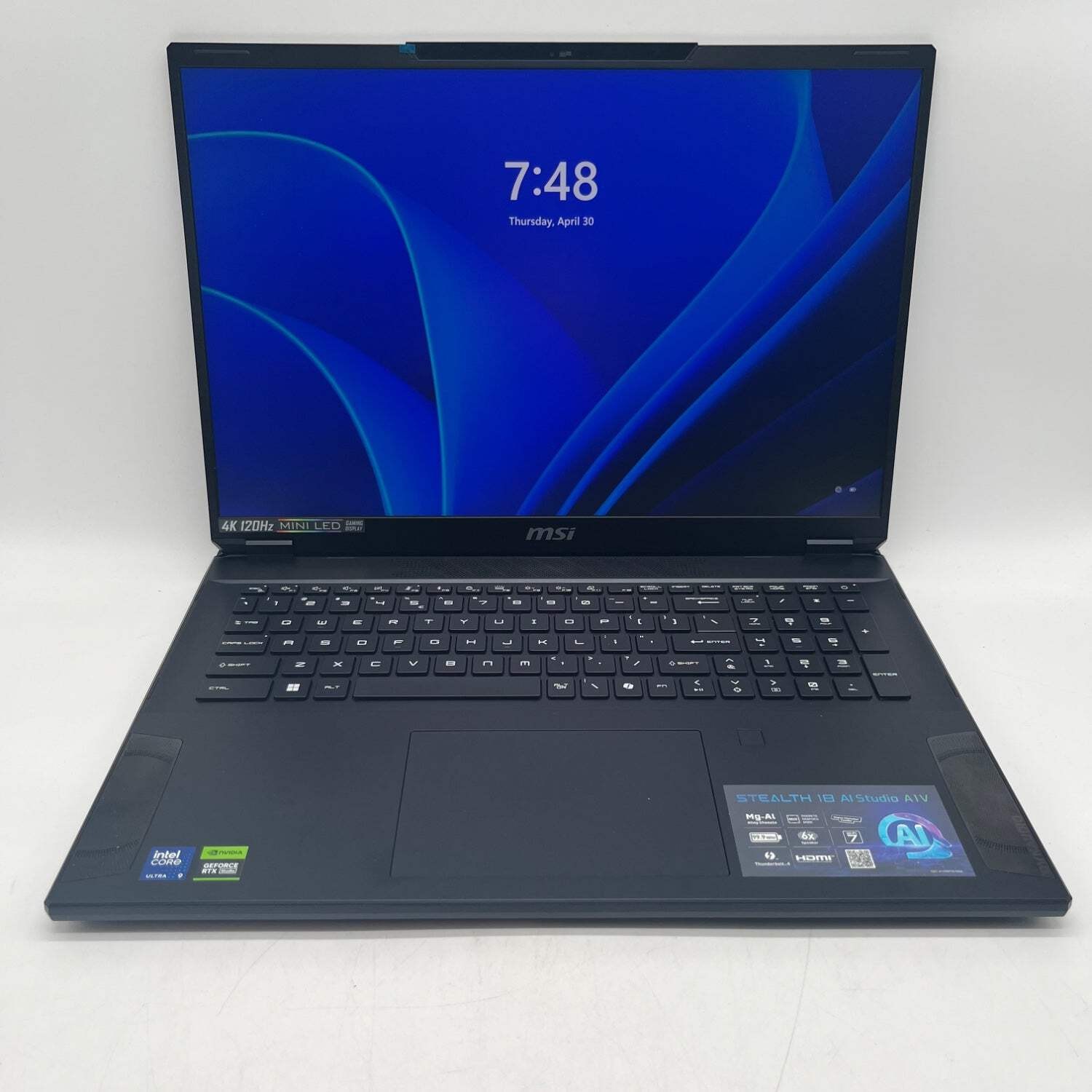 MSI Stealth 18 Core Ultra 9 185H 2.5GHz 32GB RAM 1TB SSD GeForce RTX 4080