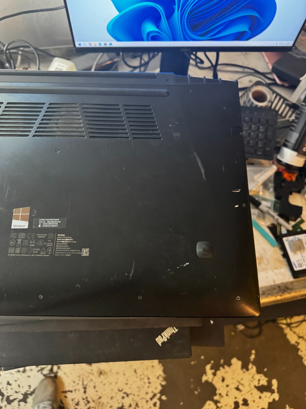 Lenovo Y70-70 Touch – Intel i7-4720HQ, 16GB RAM, 1TB HDD, GTX 860M, Win11 #6052