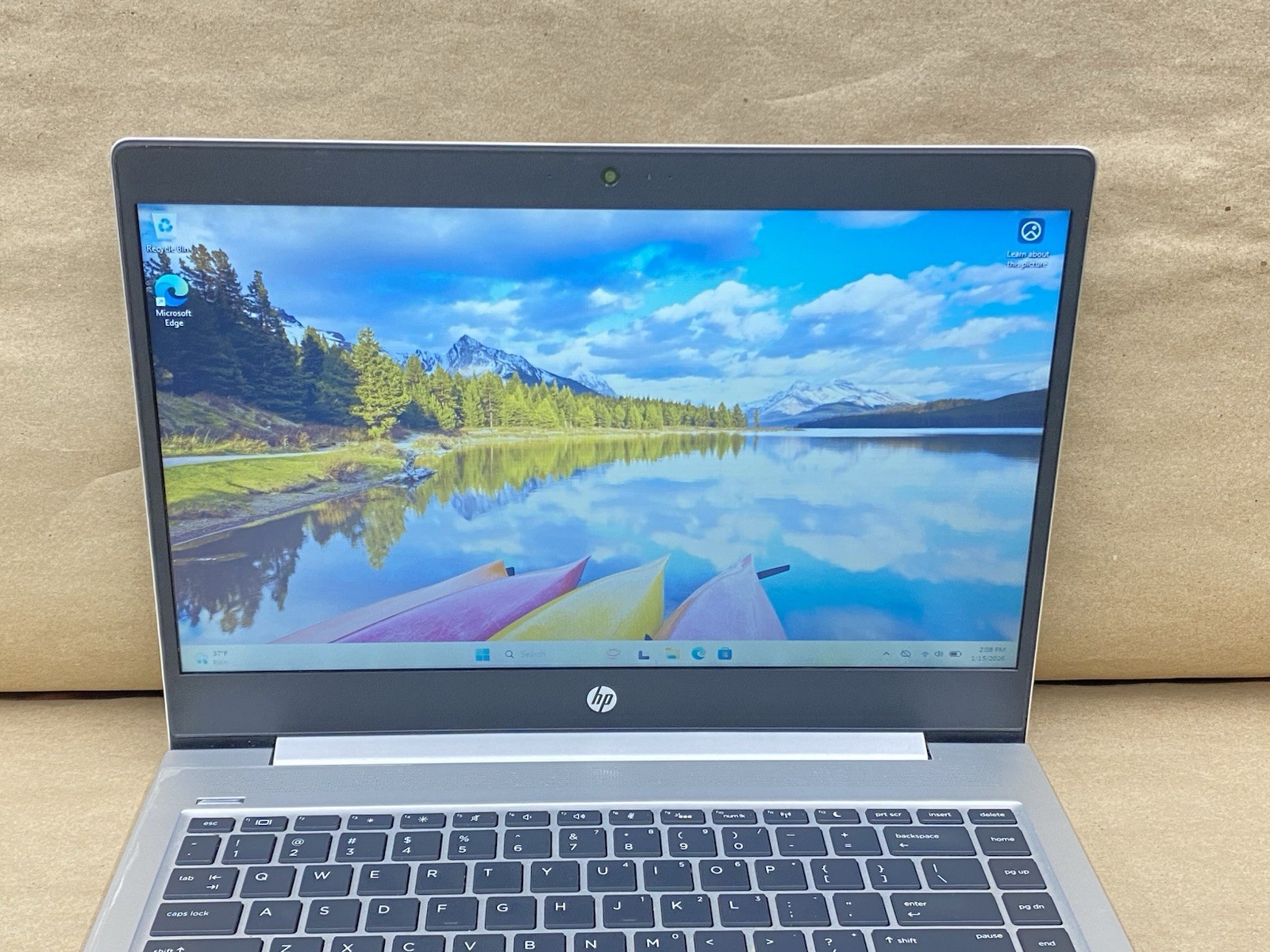 HP 440 G6 – 14″ 1366×768 – i5-8265U – 4GB – 128GB SSD – Win 11 Pro