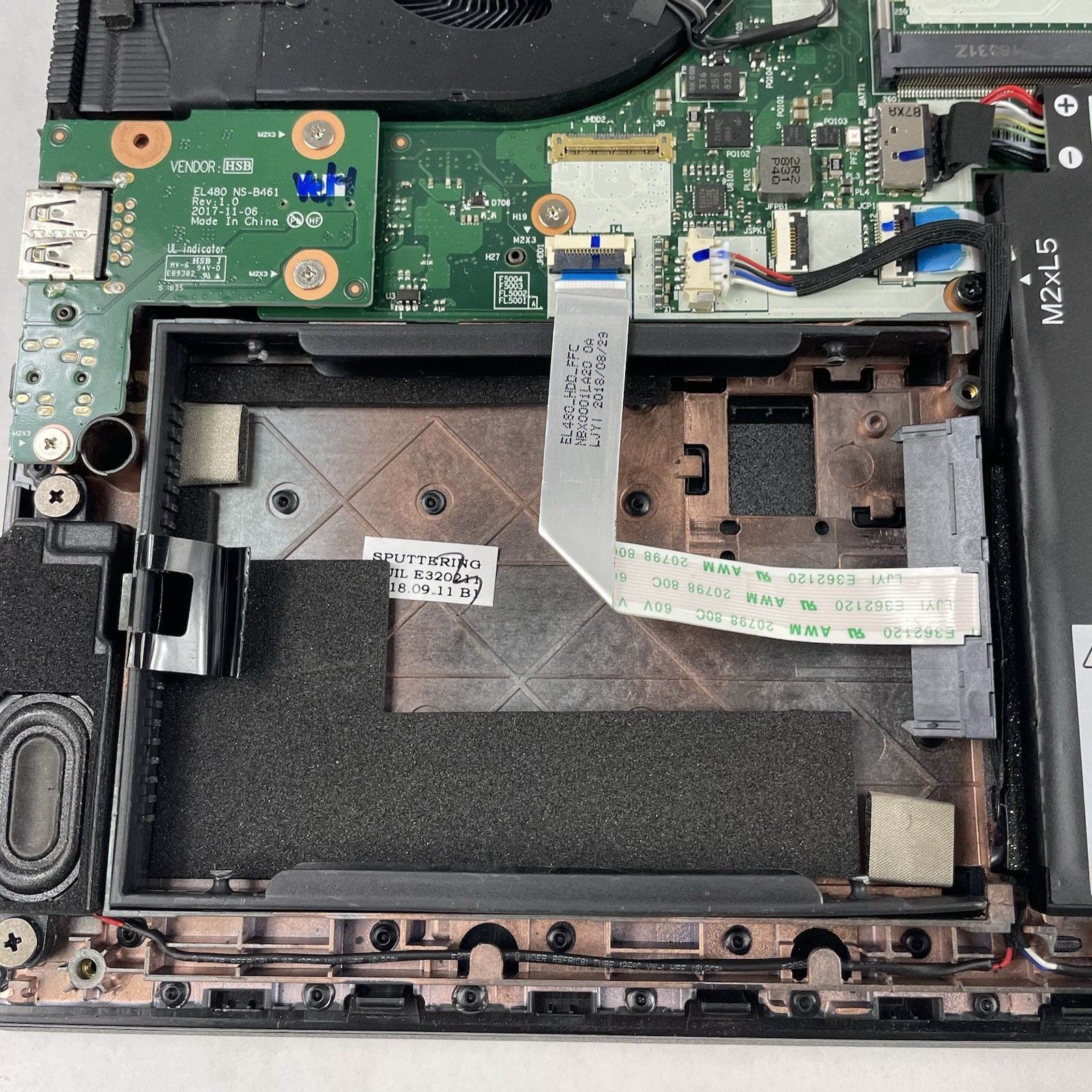 Lenovo ThinkPad L480 14″ i5-8250U 1.60 GHz 8 GB RAM No SSD/OS/AC