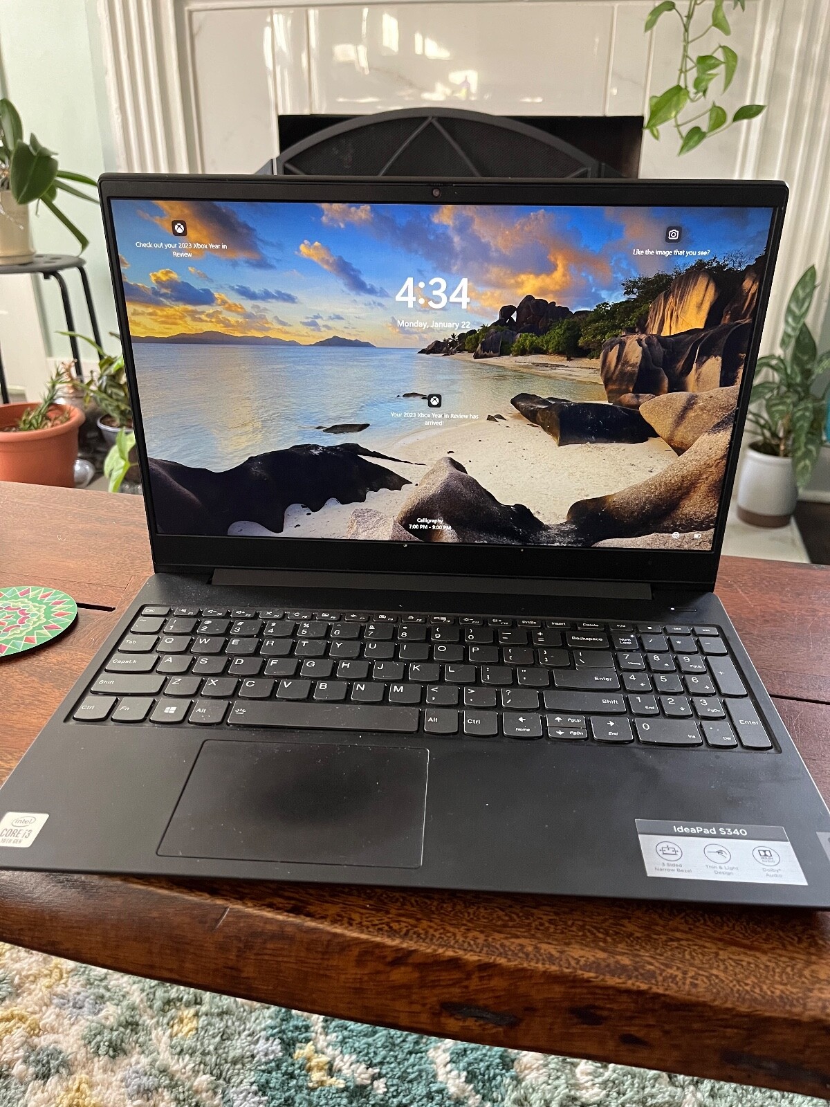 Lenovo IdeaPad S340-15IIL 15.6″ (Intel Core i3-1005G1, 256GB SSD, 8GB RAM)Laptop