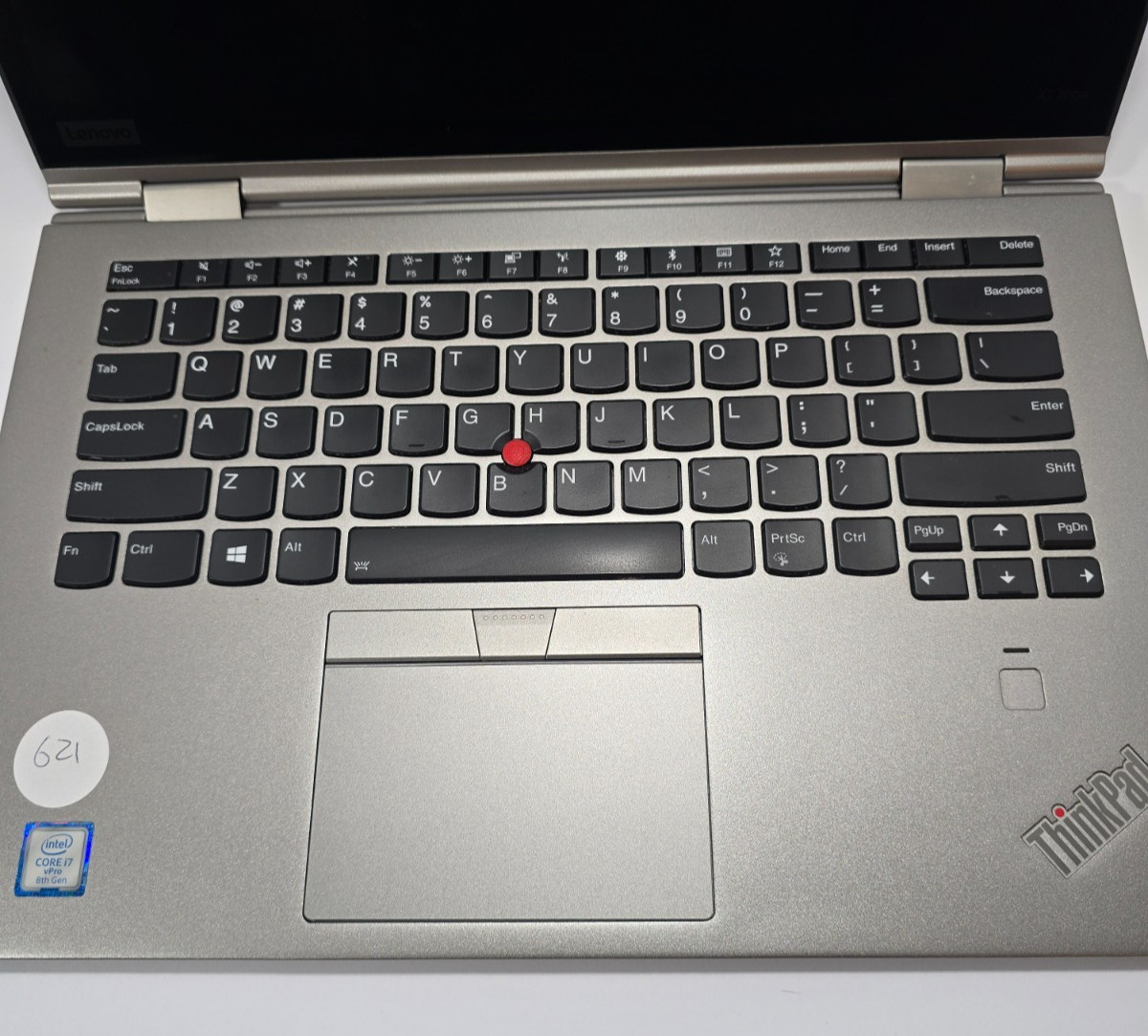 Lenovo ThinkPad X1 Yoga 3rd Gen i7-8650U, 16GB RAM, 512GB NVMe SSD, Charger