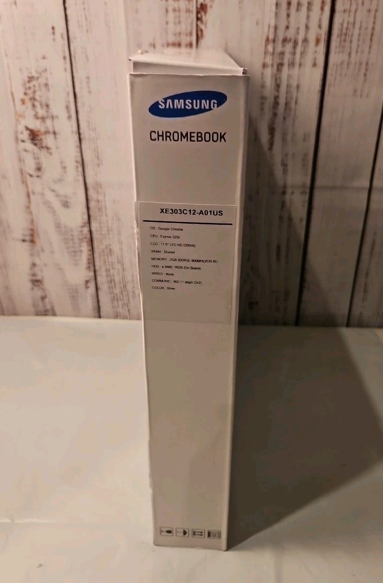 New Samsung XE303C12-A01US 11.6″ Chromebook Exynos 5250 16GB SSD 2GB RAM Chrome
