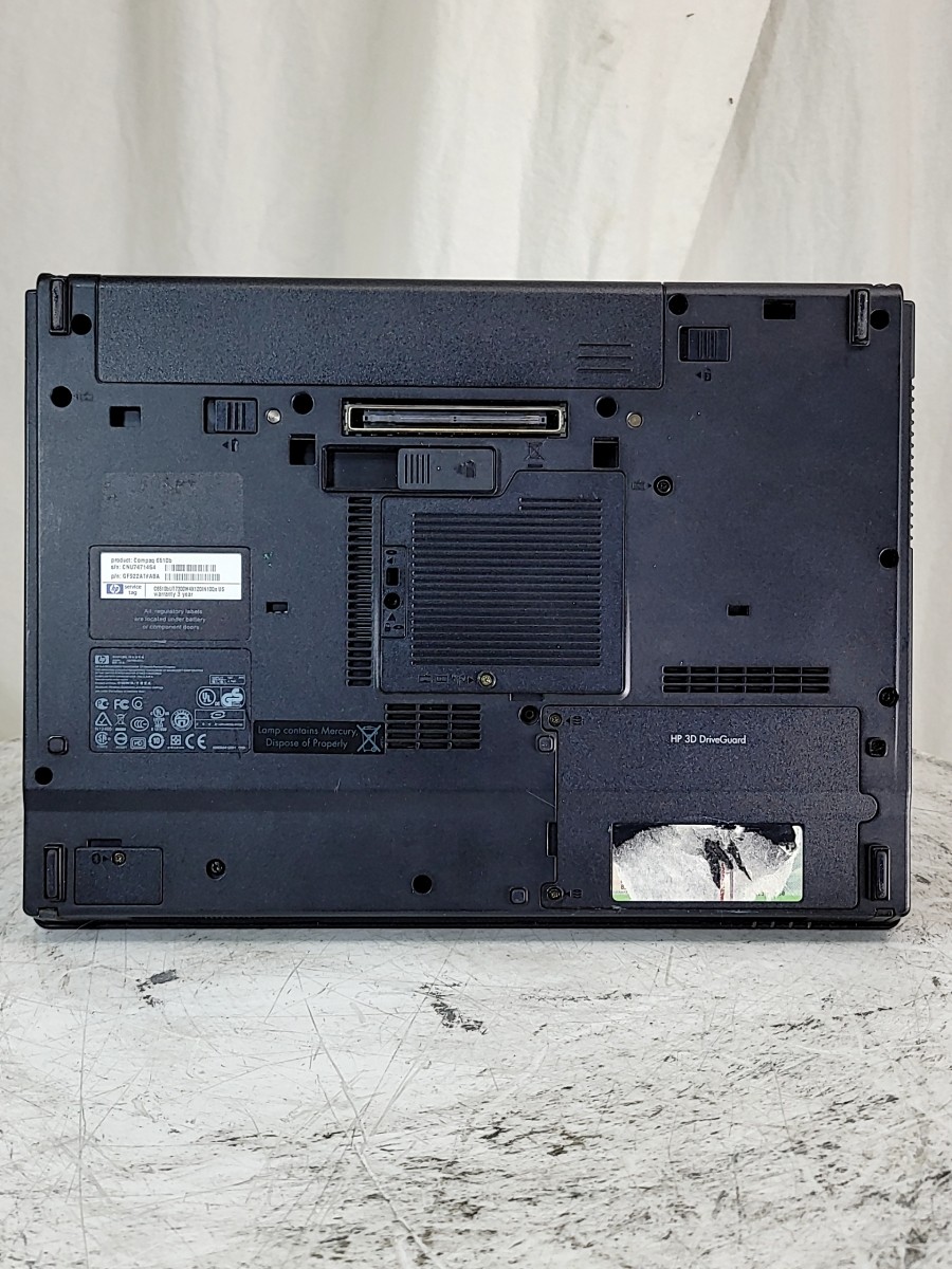 HP COMPAQ 6510B GF922AT#ABA PC Laptop CORE2 DUO T7300 1GB 120GB