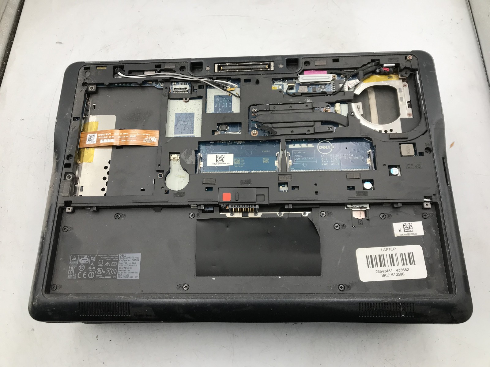 DELL LATITUDE E7450 – LOT OF 5 -FOR PARTS/REPAIR- INTEL I5 5TH GEN – NO RAM – BB