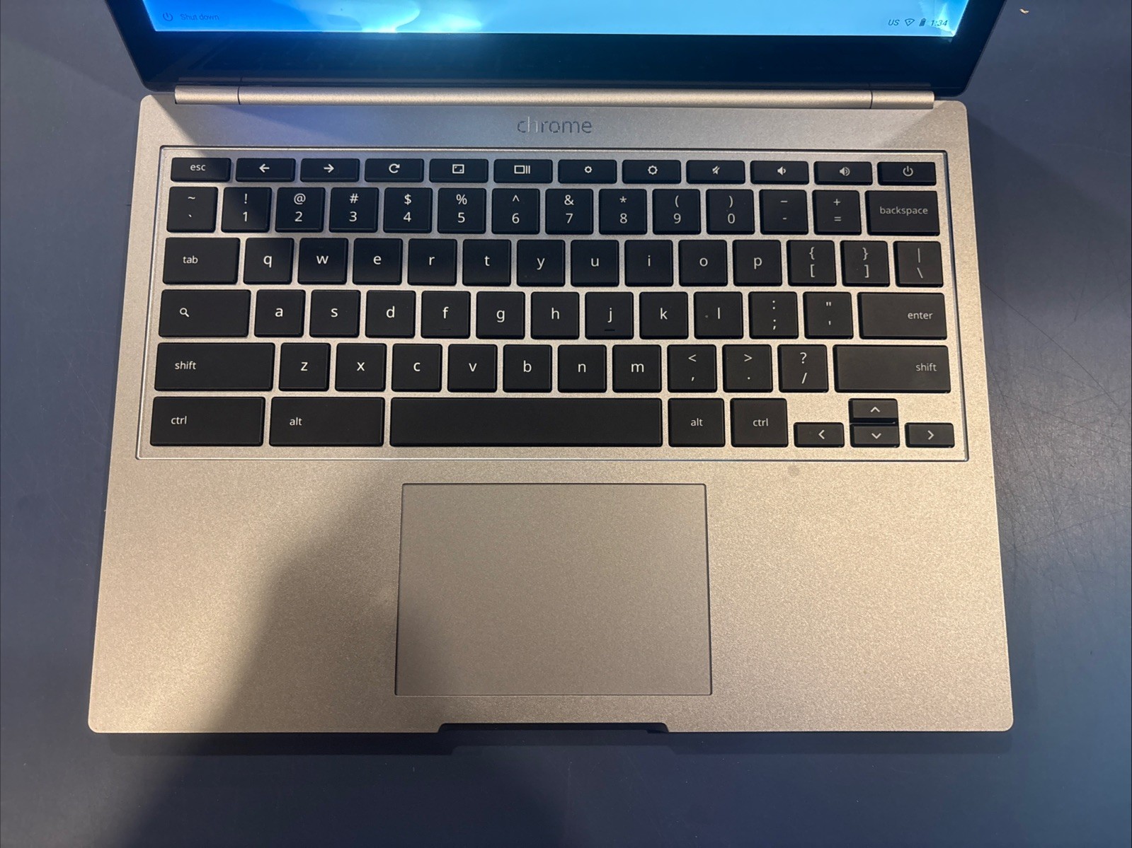 Rare Google Pixel Chromebook C1501W 2015 TESTED WORKS