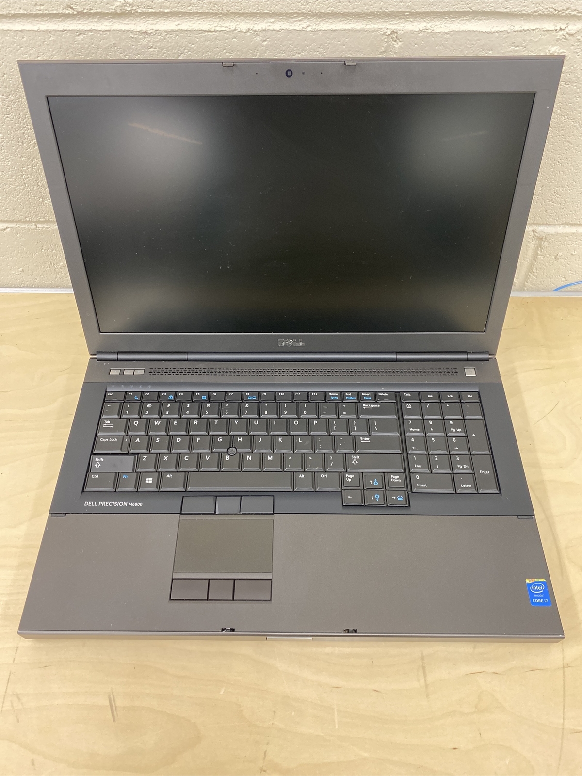 Dell Precision M6800 Sold As-Is For Parts No HD No Ram No Charger