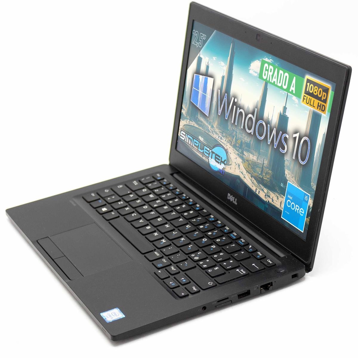 DELL 7280 i5 12.5″ WINDOWS 10 PRO 32GB 2TB LAPTOP LAYOUT ITA FHD