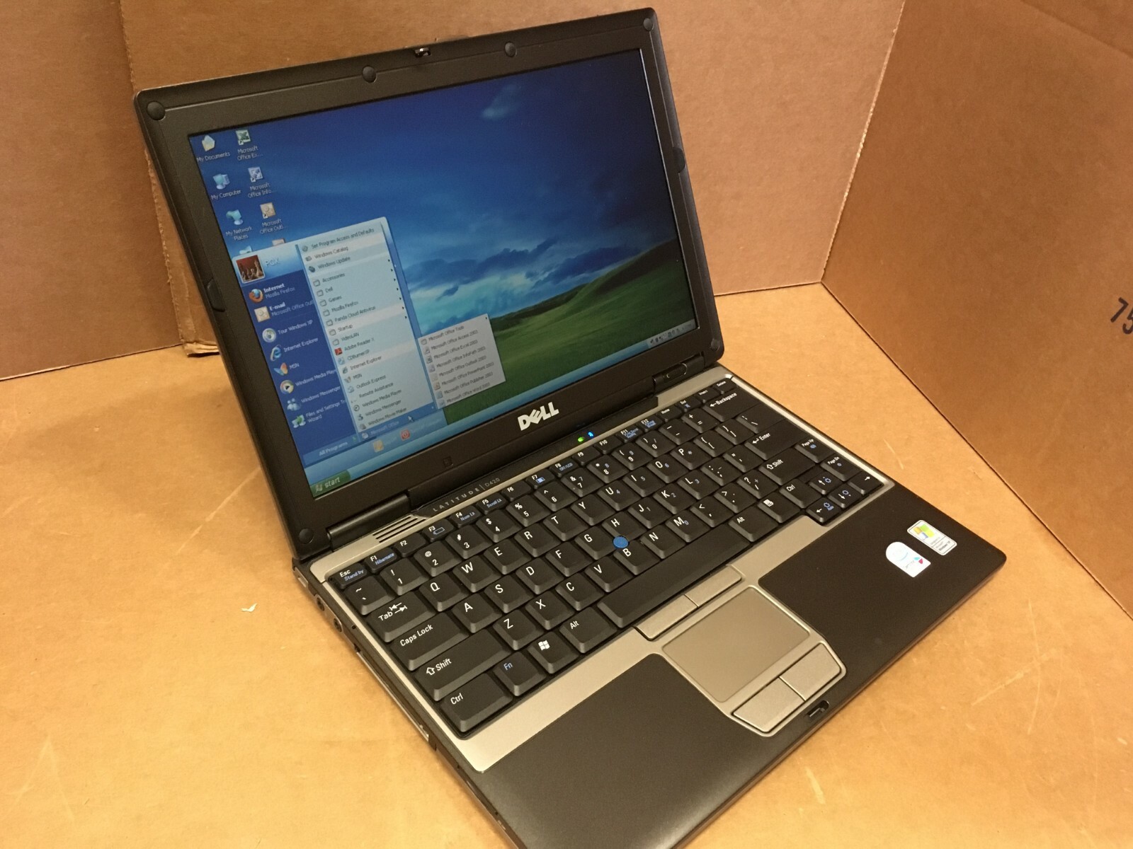 Dell Latitude D420 12.1″ Intel Core Duo 1.20GHz 2GB RAM 60GB WINDOWS XP SP3