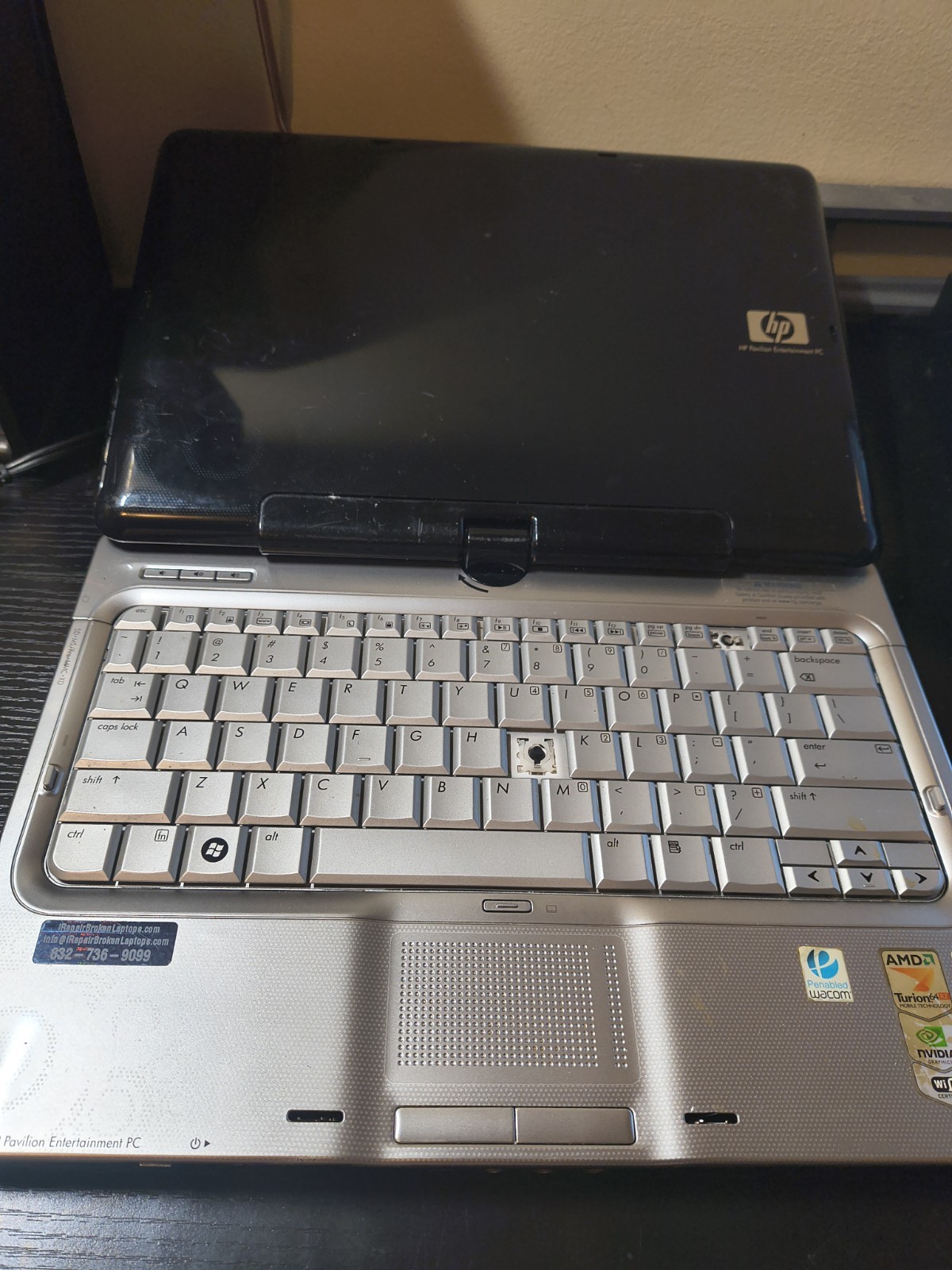 HP Pavilion swivel Laptop TX2000 2GB 80GB