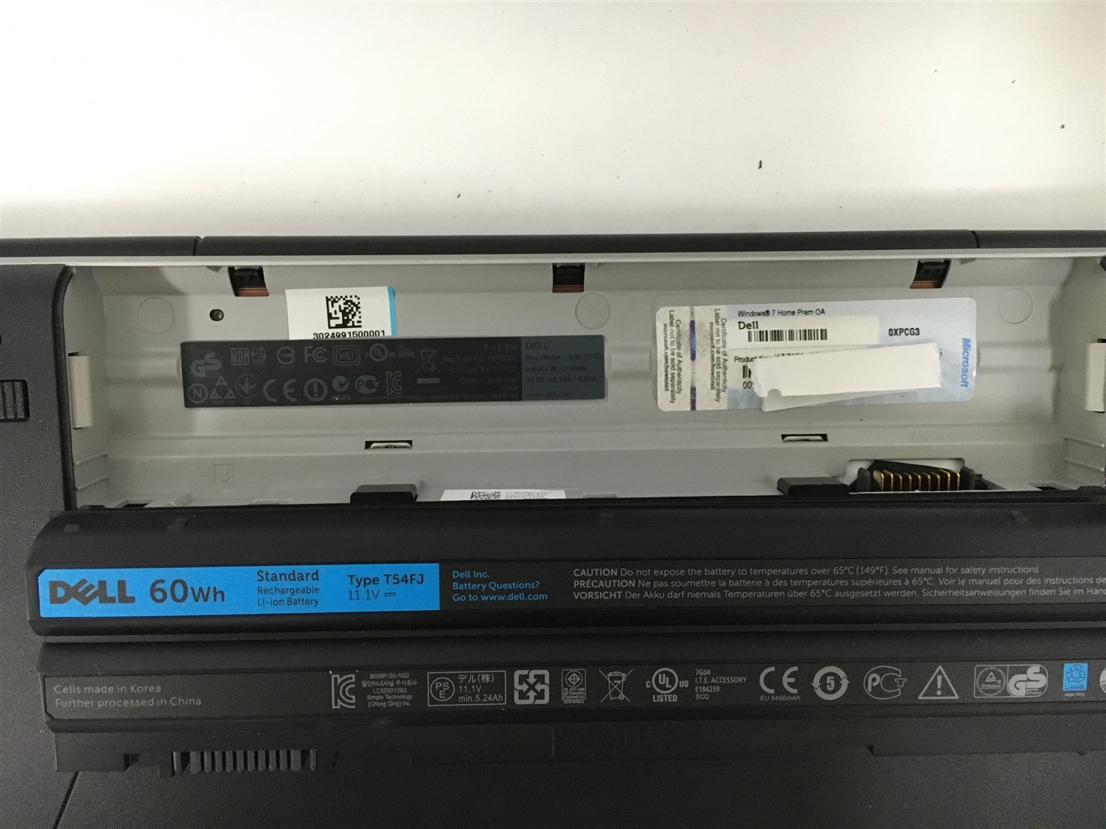 Dell Latitude E5430 non-vPro Intel i3-2370 2.40GHz 4GB Ram No HDD No OS 14″ LCD