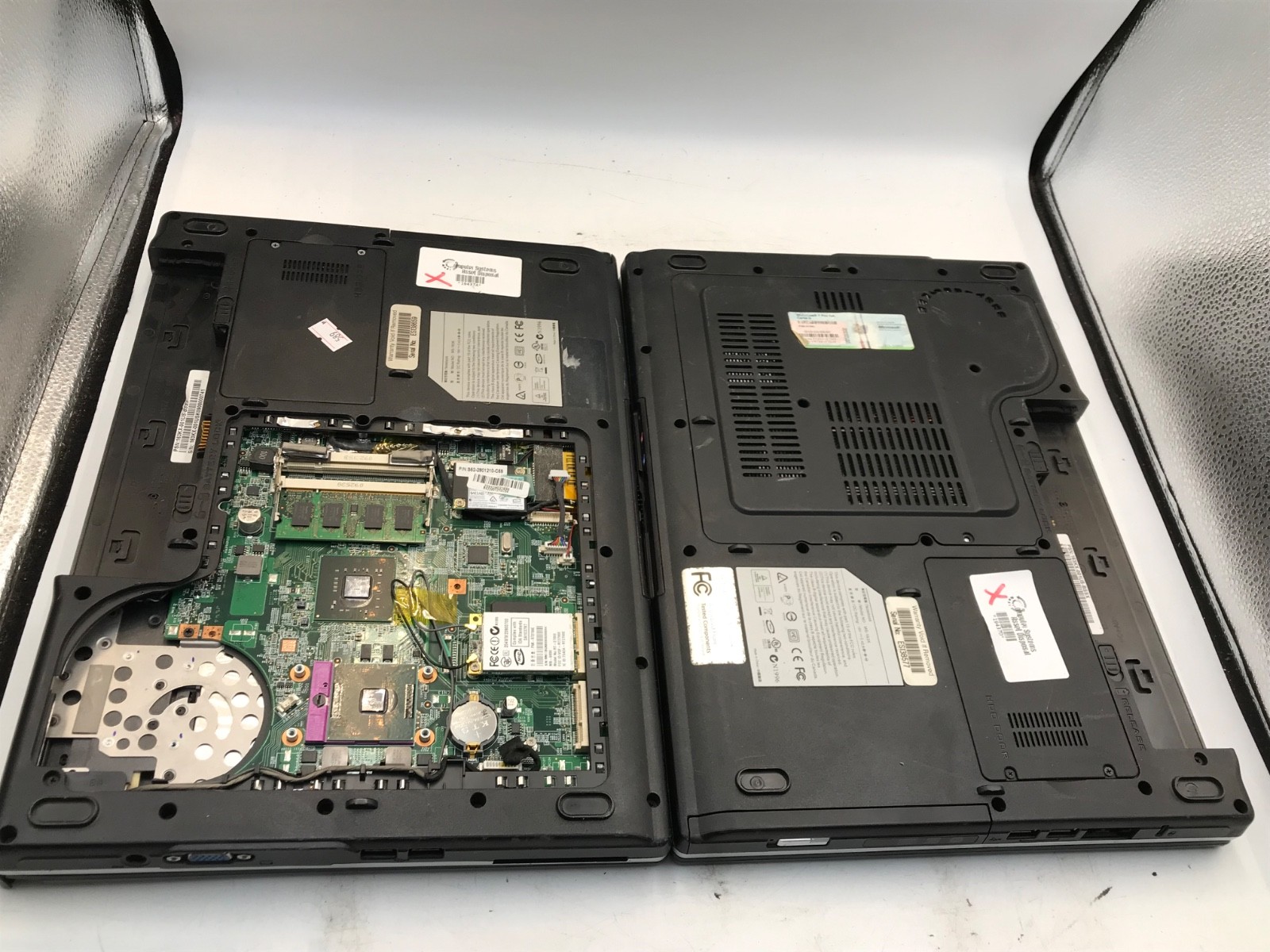 LOT OF 2 Certera MS-163K Intel Pentium Dual-Core 15″ – Various Issues/Parts -MZ