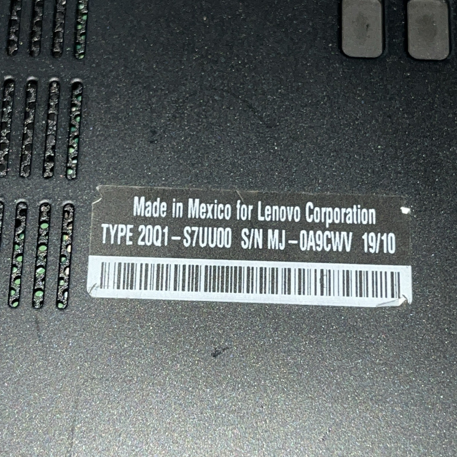 LENOVO THINKPAD X390 INTEL CORE I5-8265U 1.60GHZ 8GB RAM NO HD